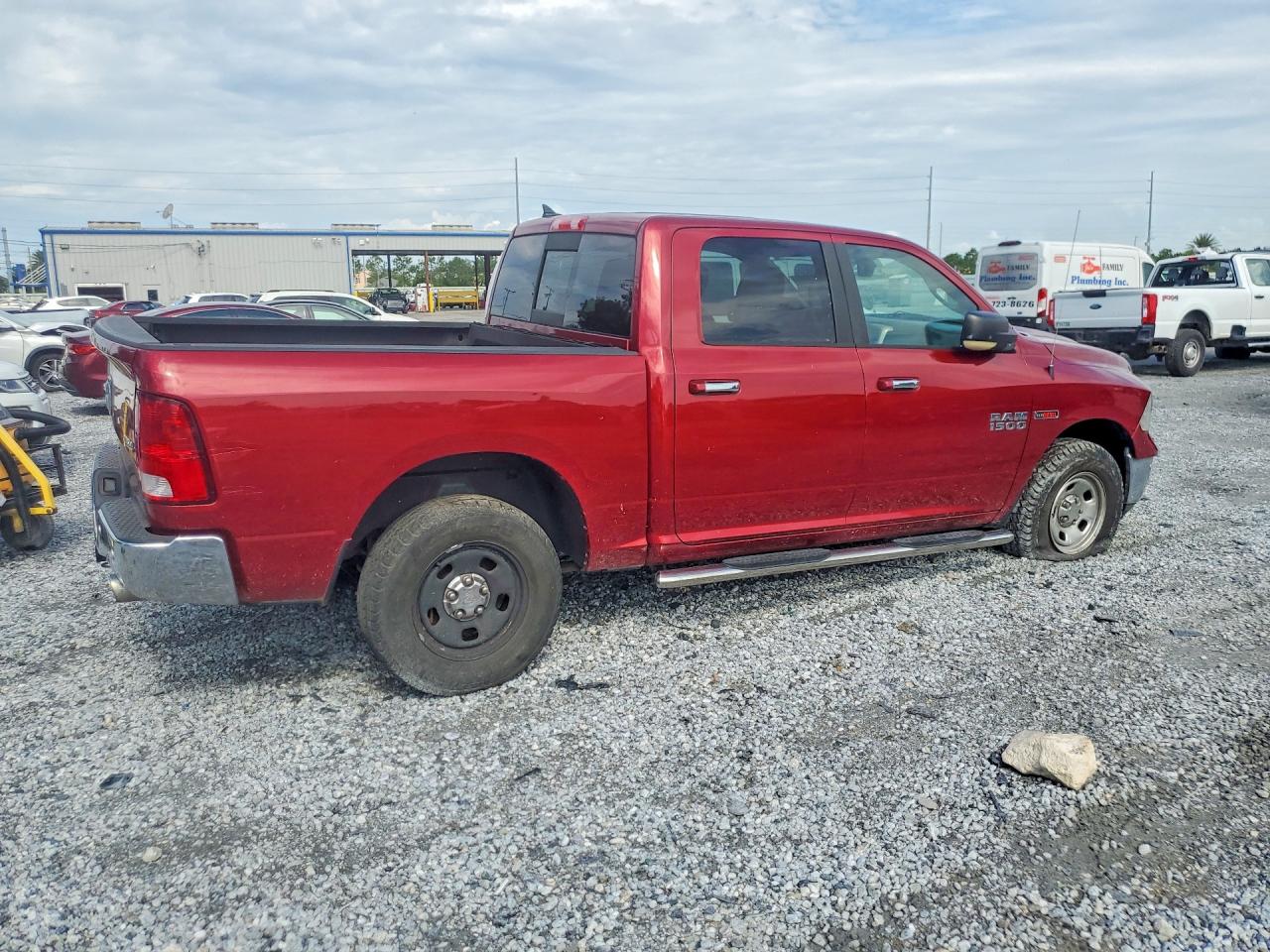 2015 Ram 1500 Slt Burgundy vin: 1C6RR7LM5FS610694