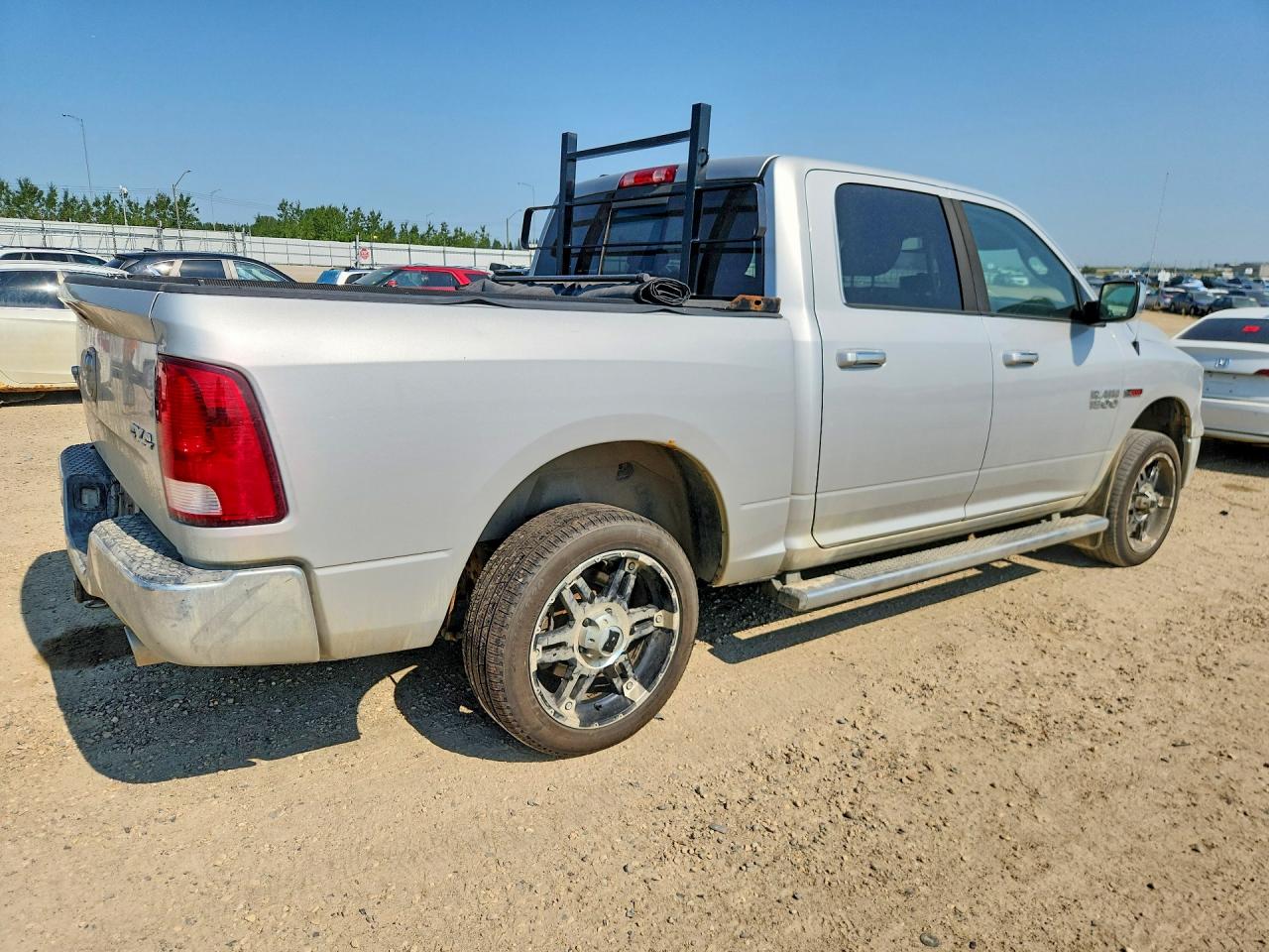 2014 Ram 1500 Slt Silver vin: 1C6RR7LM6ES354760
