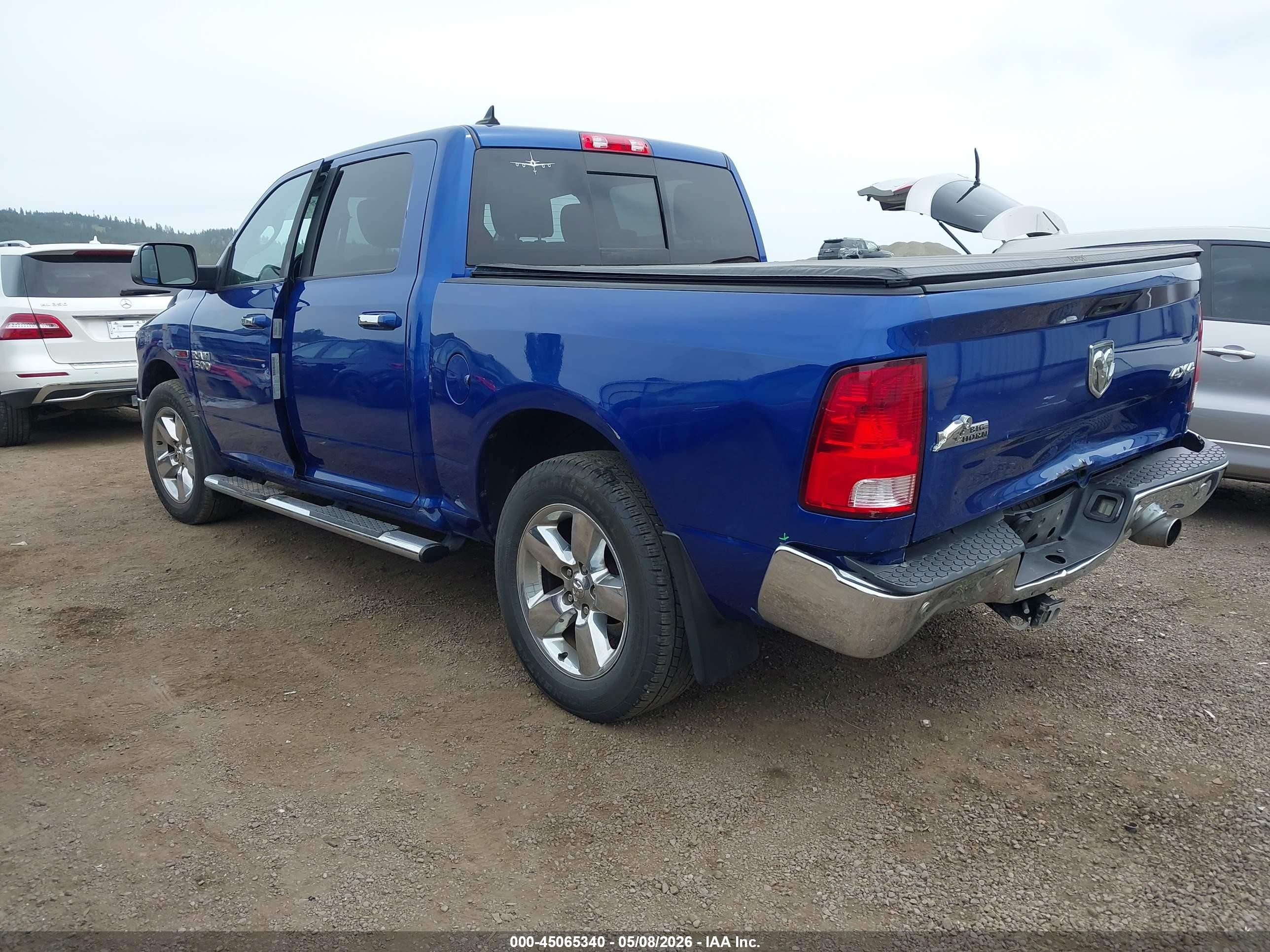 2015 Ram 1500 Big Horn Синий vin: 1C6RR7LM6FS532796