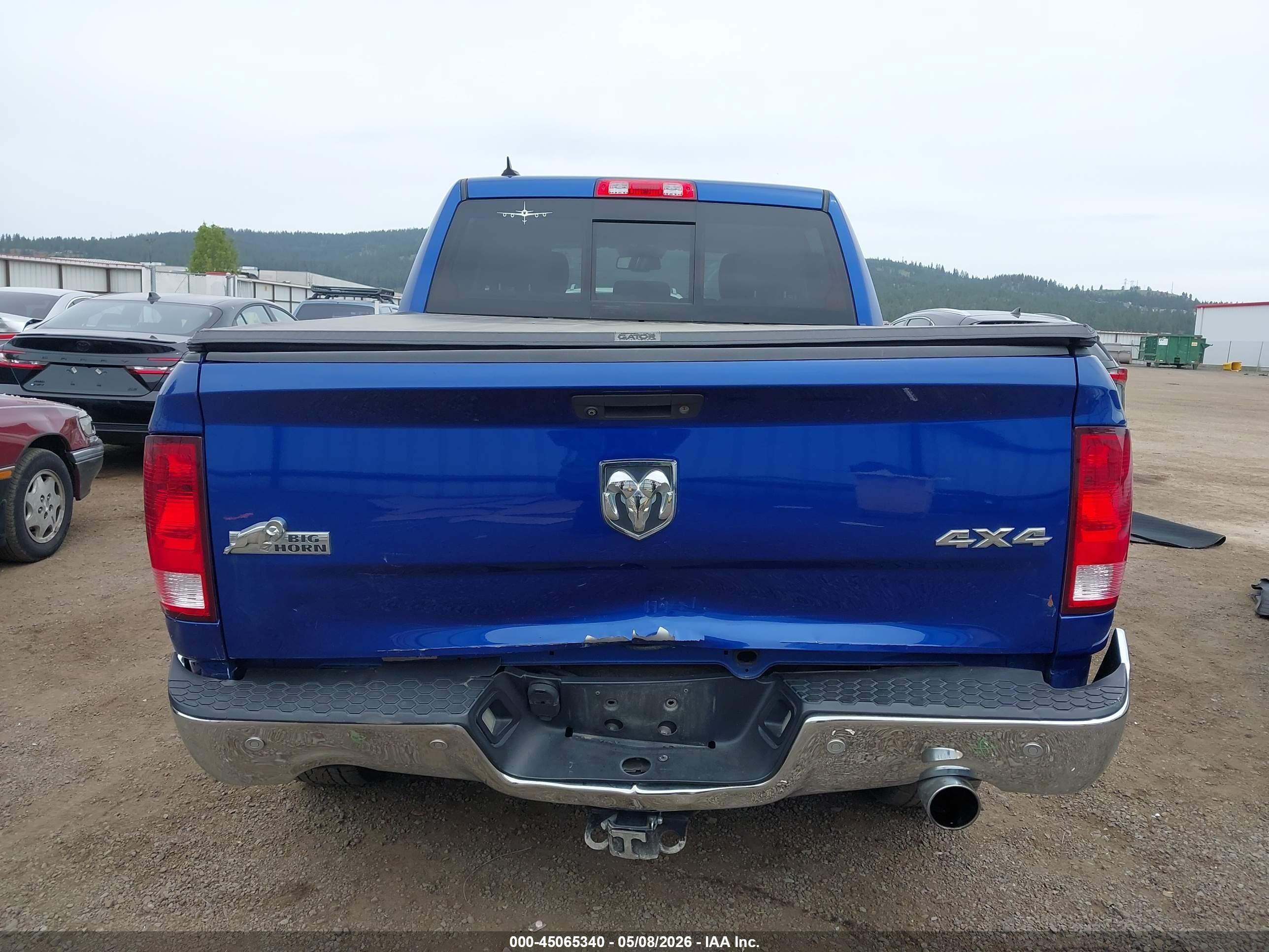 2015 Ram 1500 Big Horn Синий vin: 1C6RR7LM6FS532796