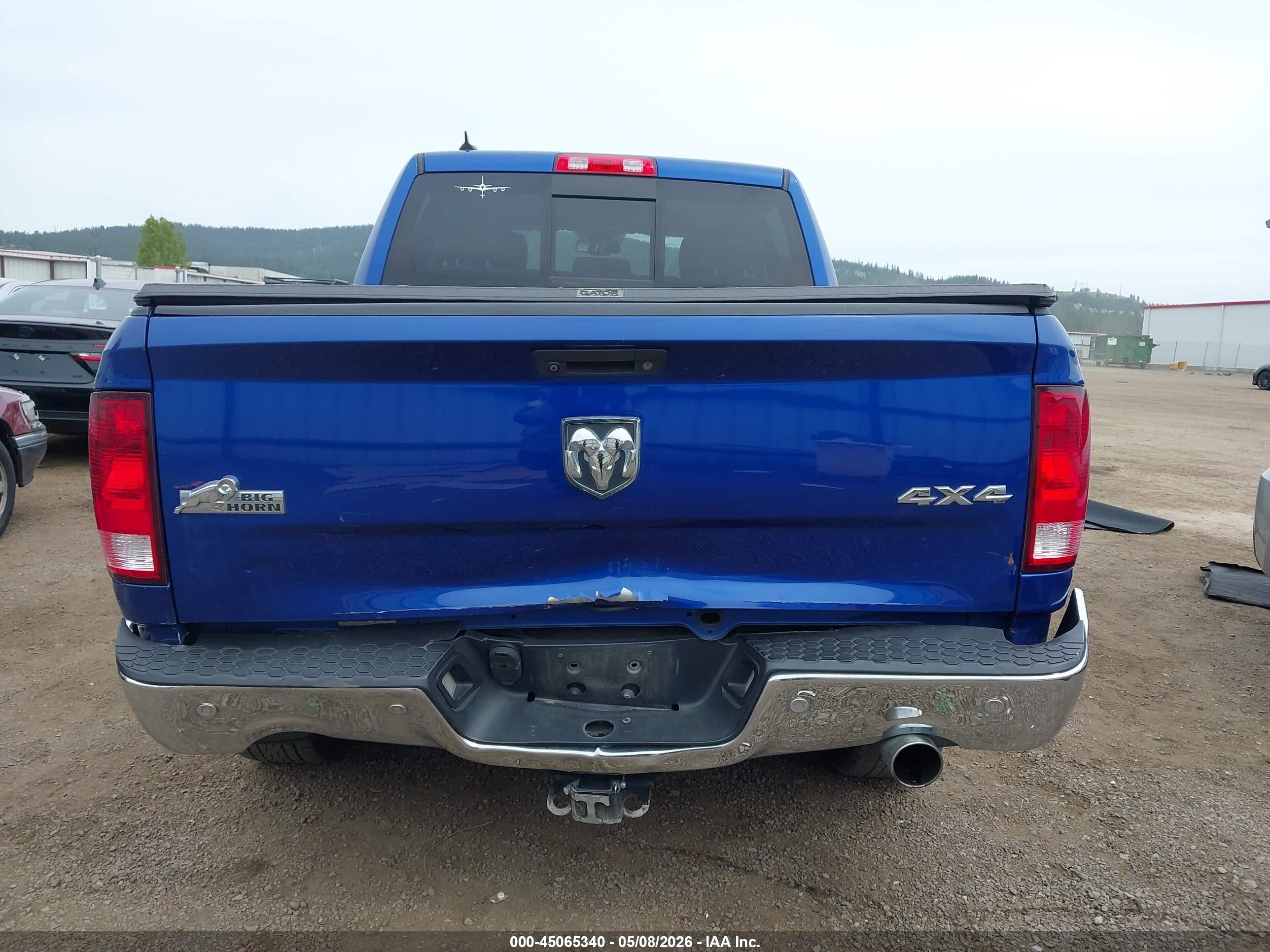 2015 Ram 1500 Big Horn Синий vin: 1C6RR7LM6FS532796