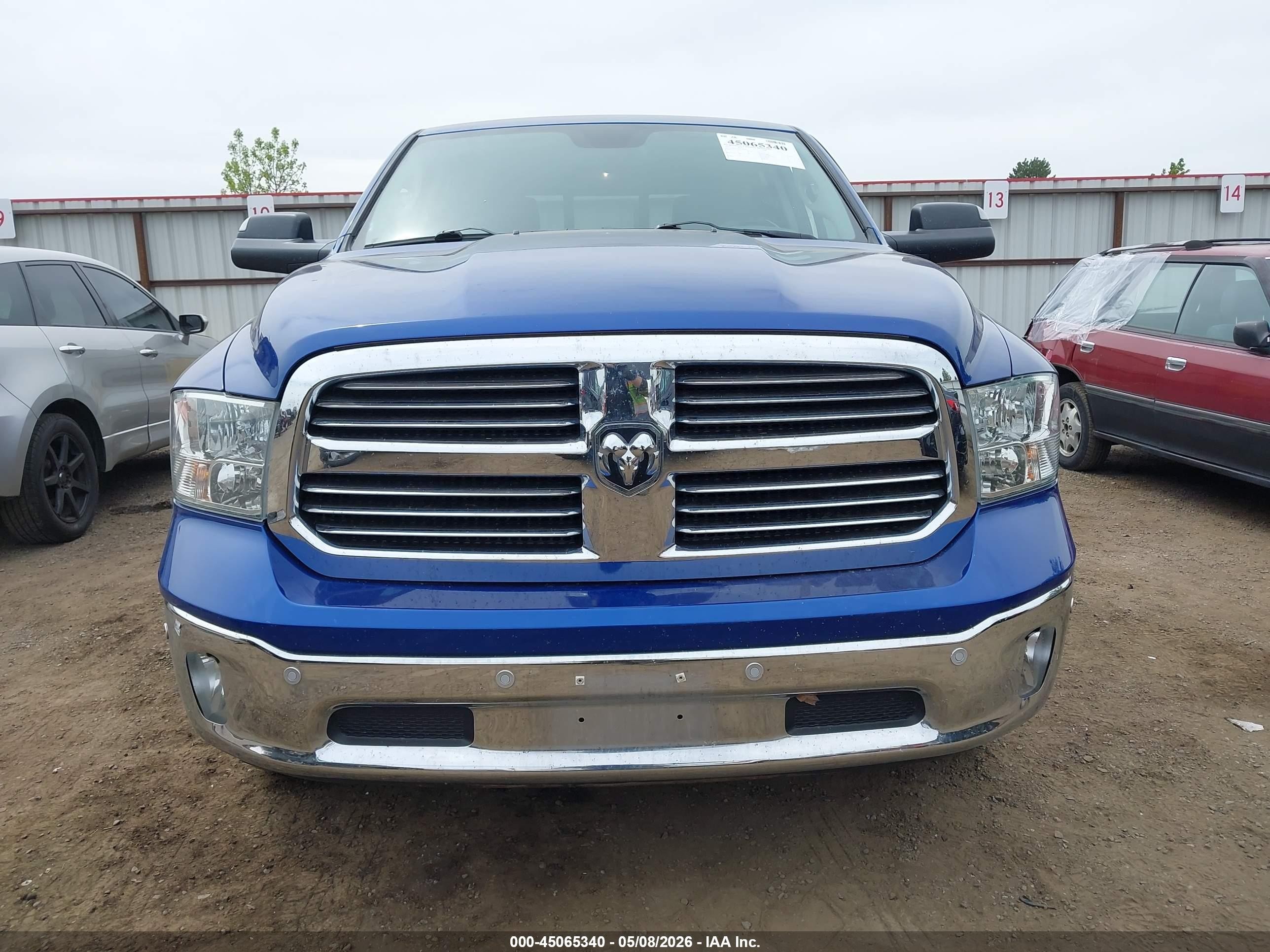 2015 Ram 1500 Big Horn Синий vin: 1C6RR7LM6FS532796