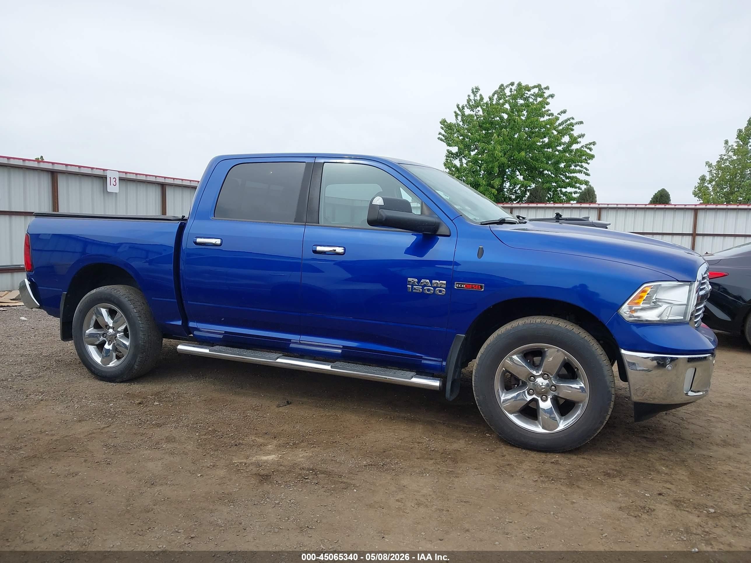 2015 Ram 1500 Big Horn Синий vin: 1C6RR7LM6FS532796