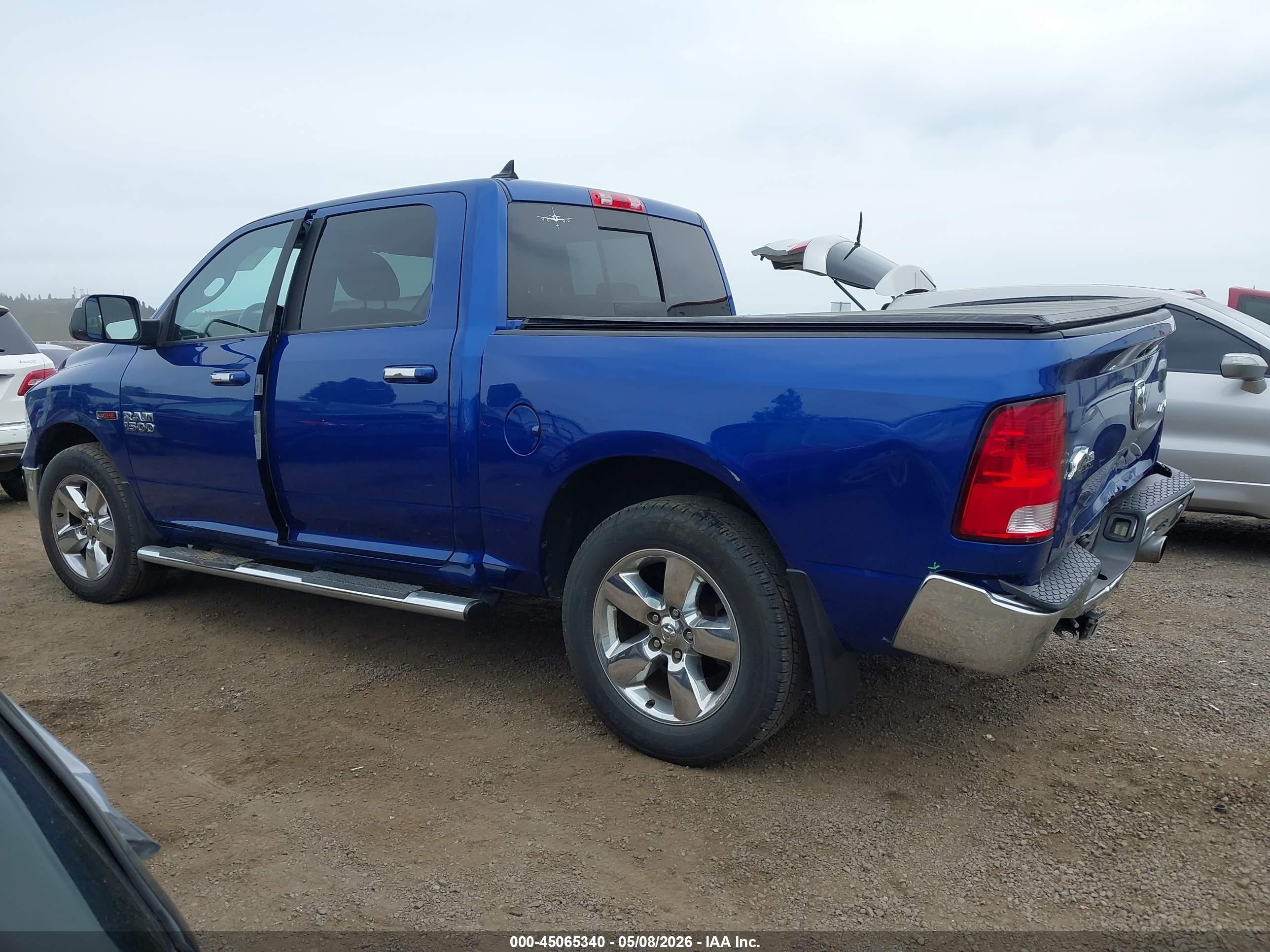 2015 Ram 1500 Big Horn Синий vin: 1C6RR7LM6FS532796