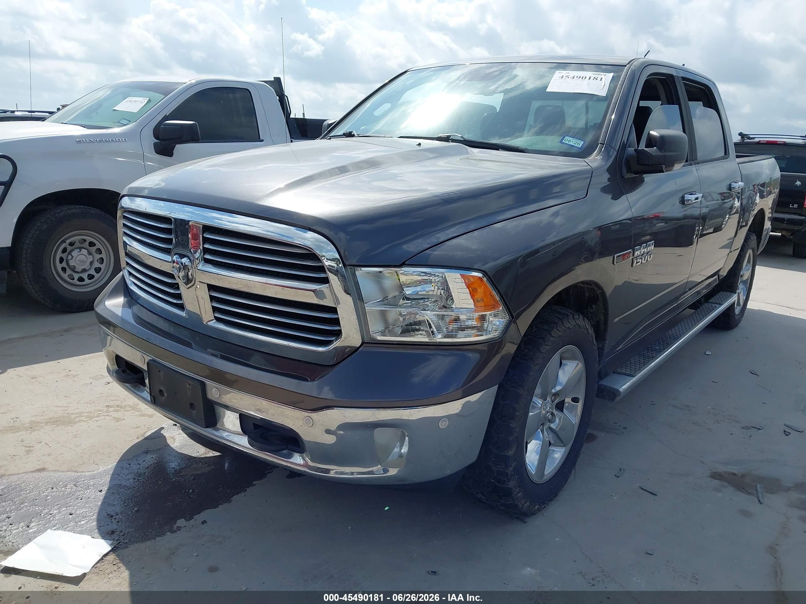 2015 Ram 1500 Lone Star Gray vin: 1C6RR7LM6FS560243