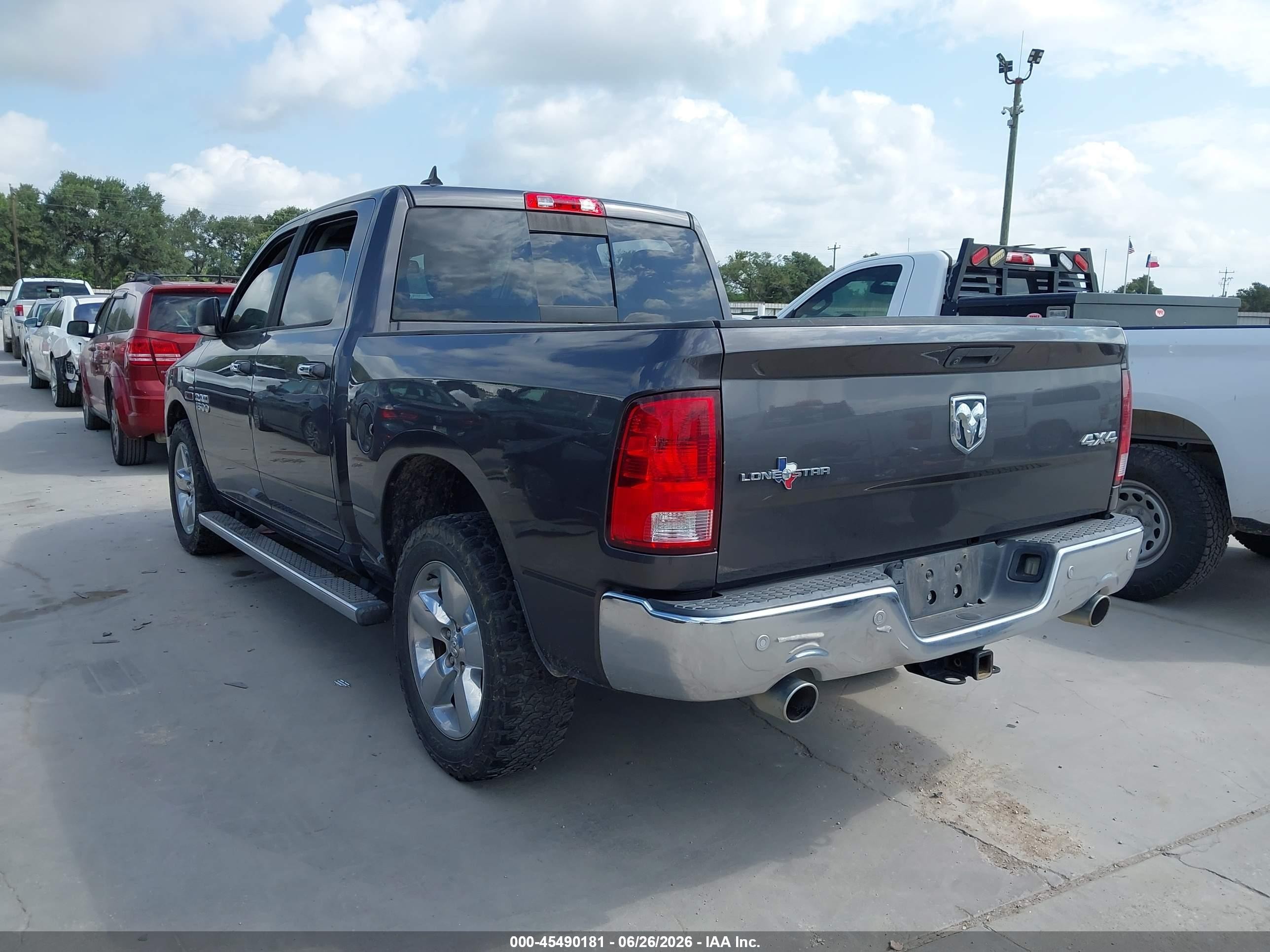 2015 Ram 1500 Lone Star Gray vin: 1C6RR7LM6FS560243