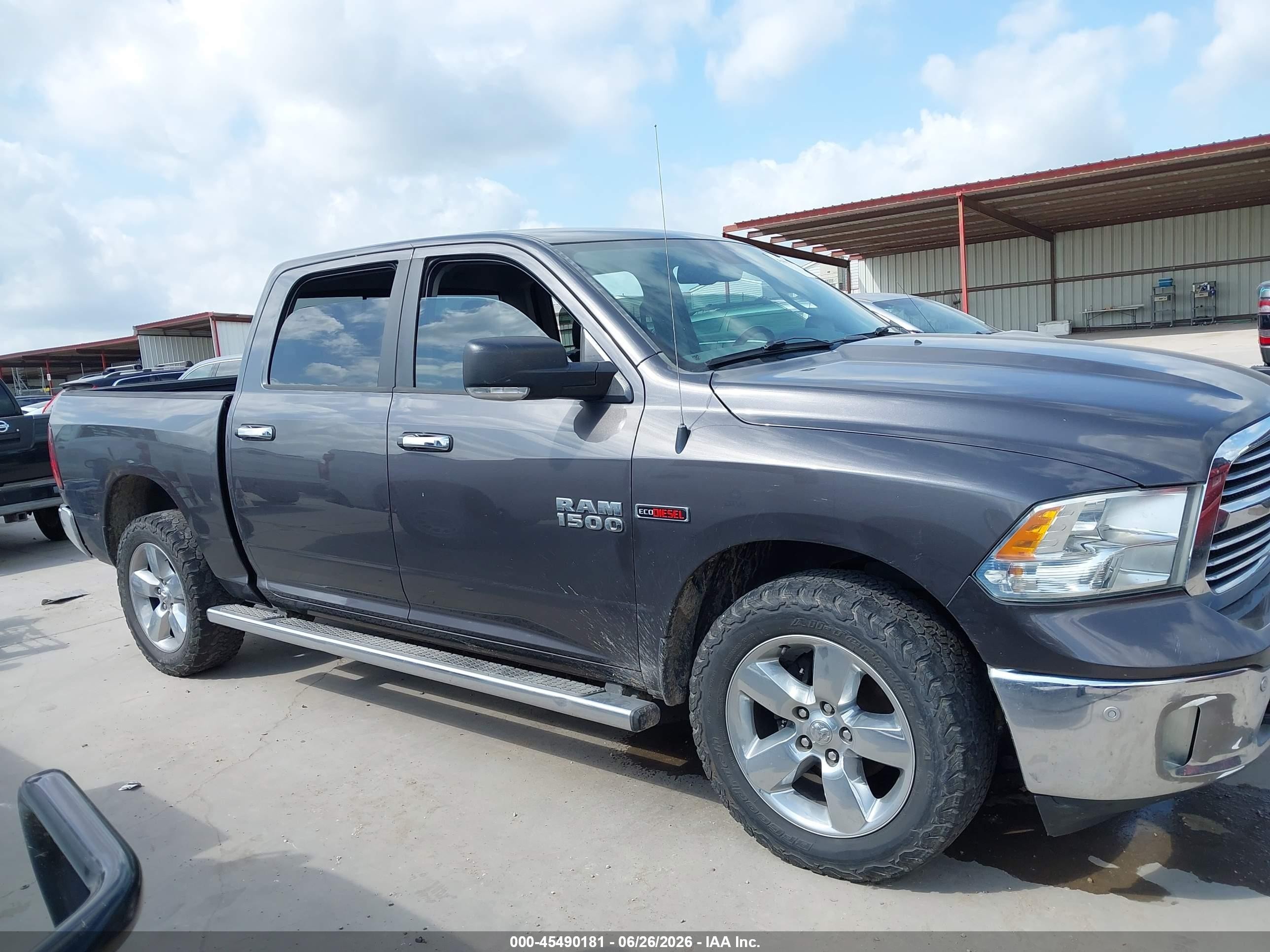 2015 Ram 1500 Lone Star Gray vin: 1C6RR7LM6FS560243