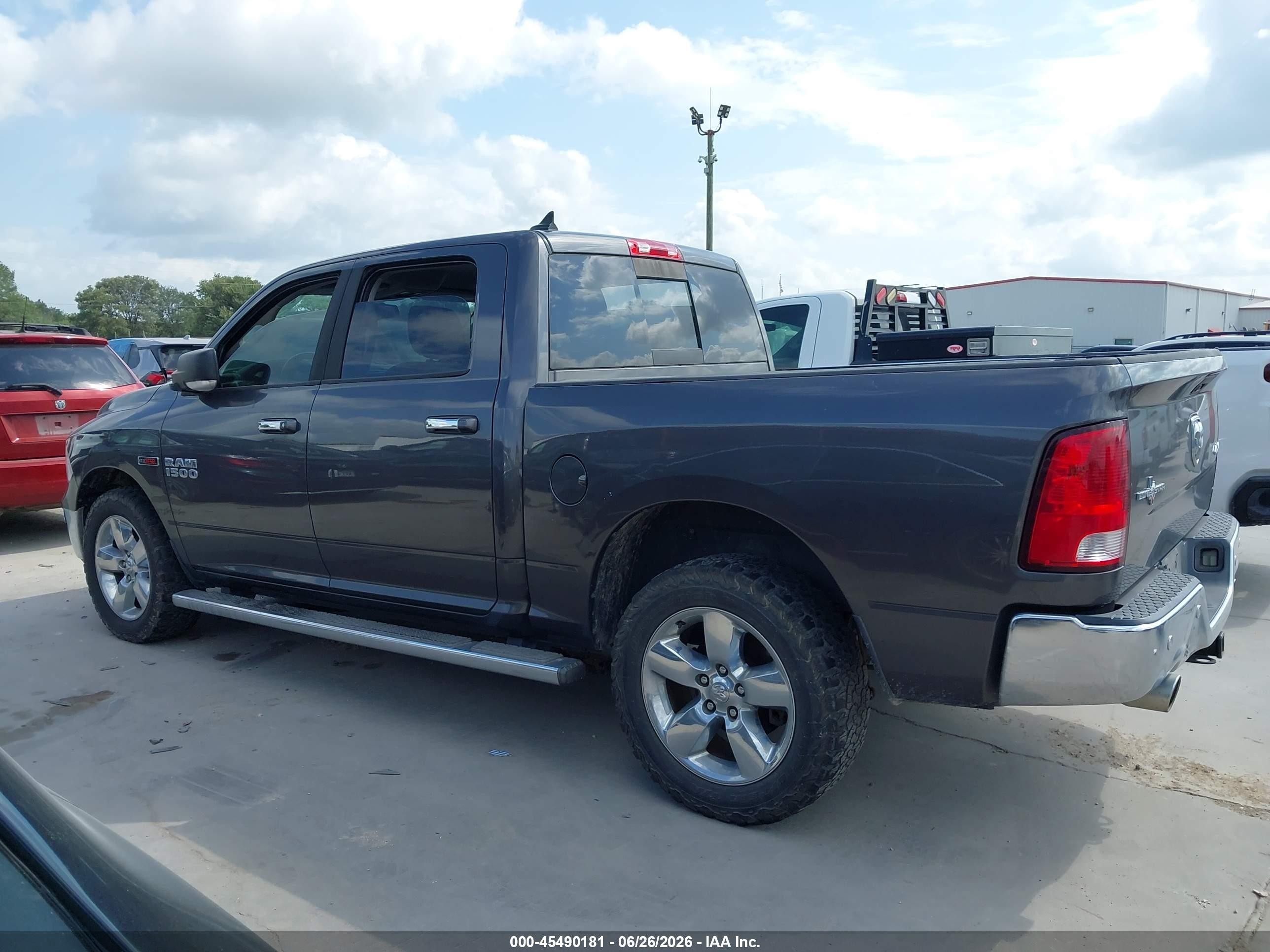 2015 Ram 1500 Lone Star Gray vin: 1C6RR7LM6FS560243