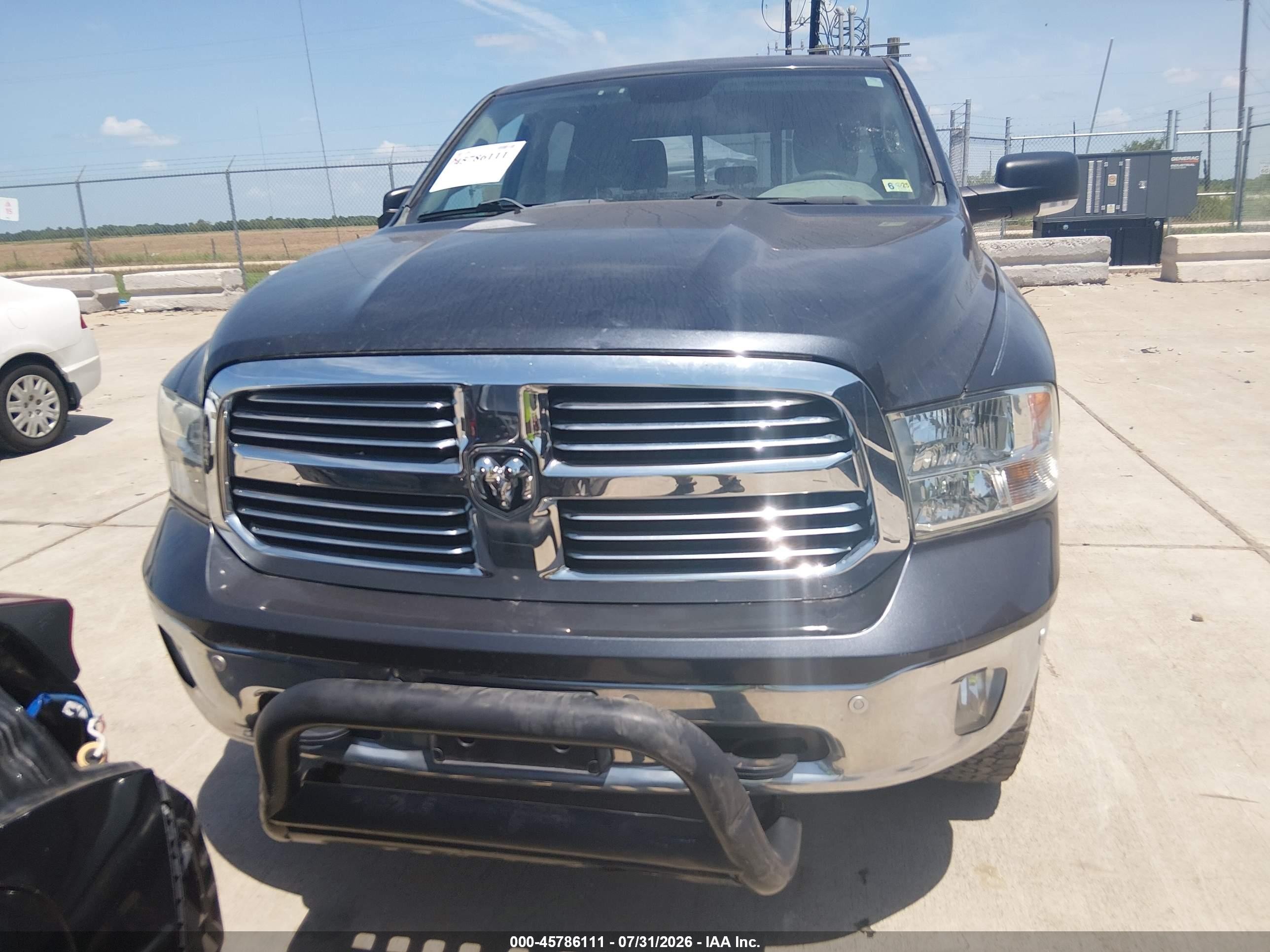 2015 Ram 1500 Big Horn Gray vin: 1C6RR7LM6FS680639