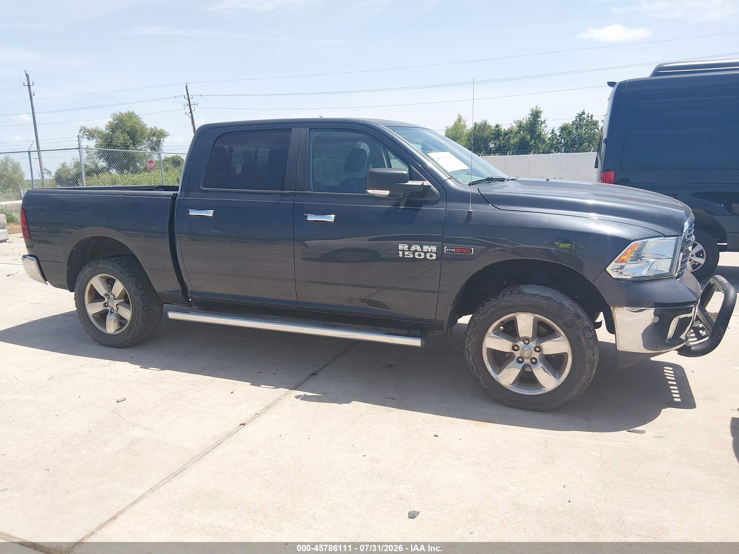 2015 Ram 1500 Big Horn Gray vin: 1C6RR7LM6FS680639