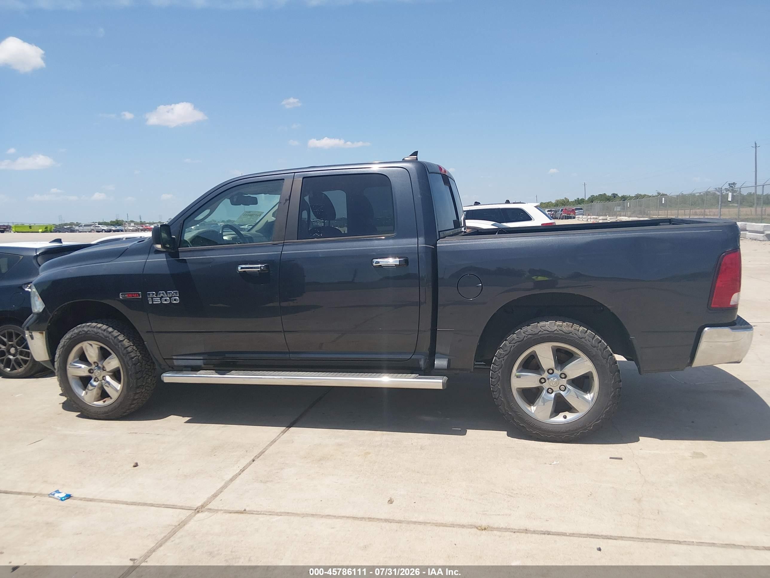 2015 Ram 1500 Big Horn Gray vin: 1C6RR7LM6FS680639