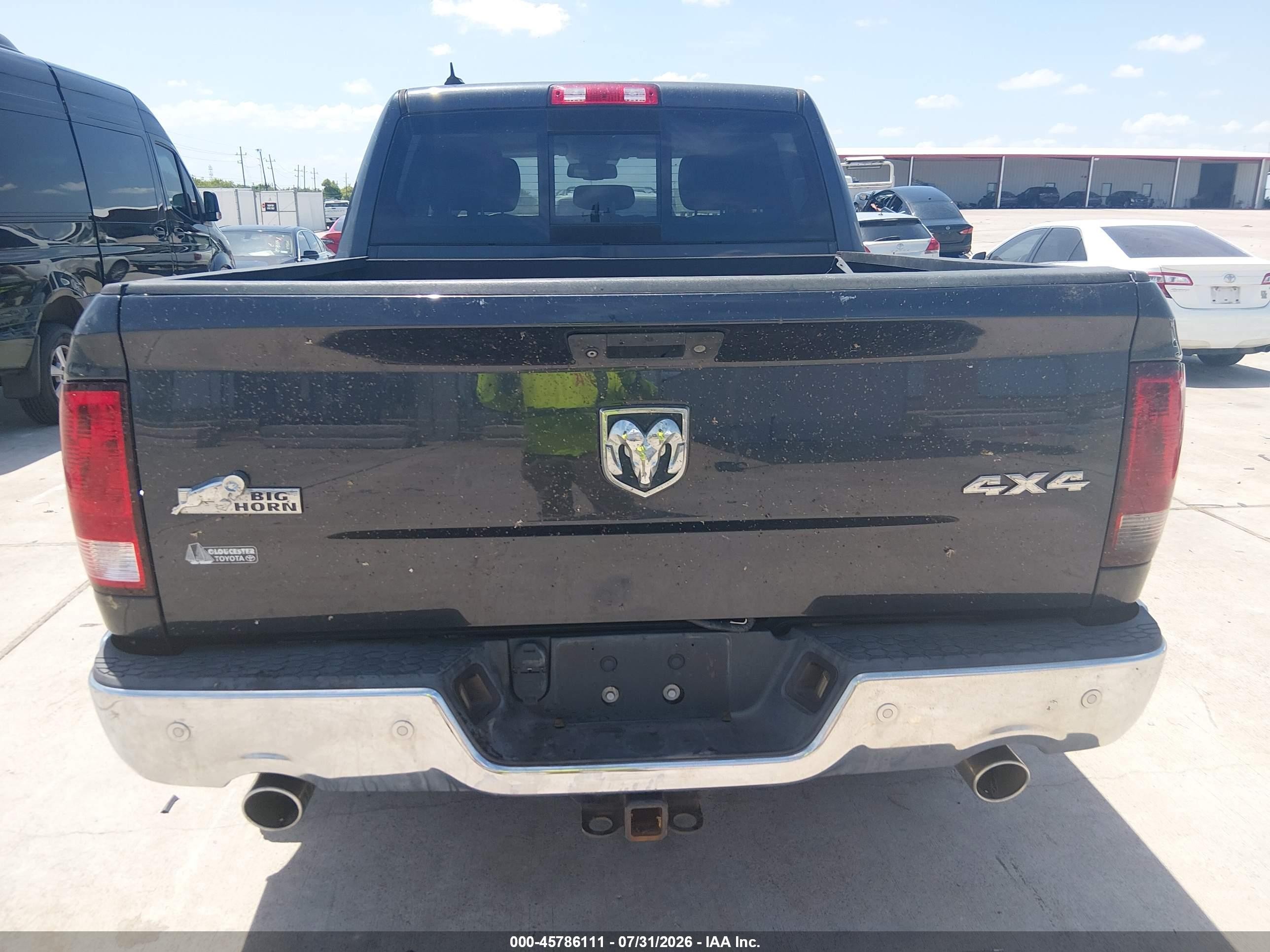 2015 Ram 1500 Big Horn Gray vin: 1C6RR7LM6FS680639
