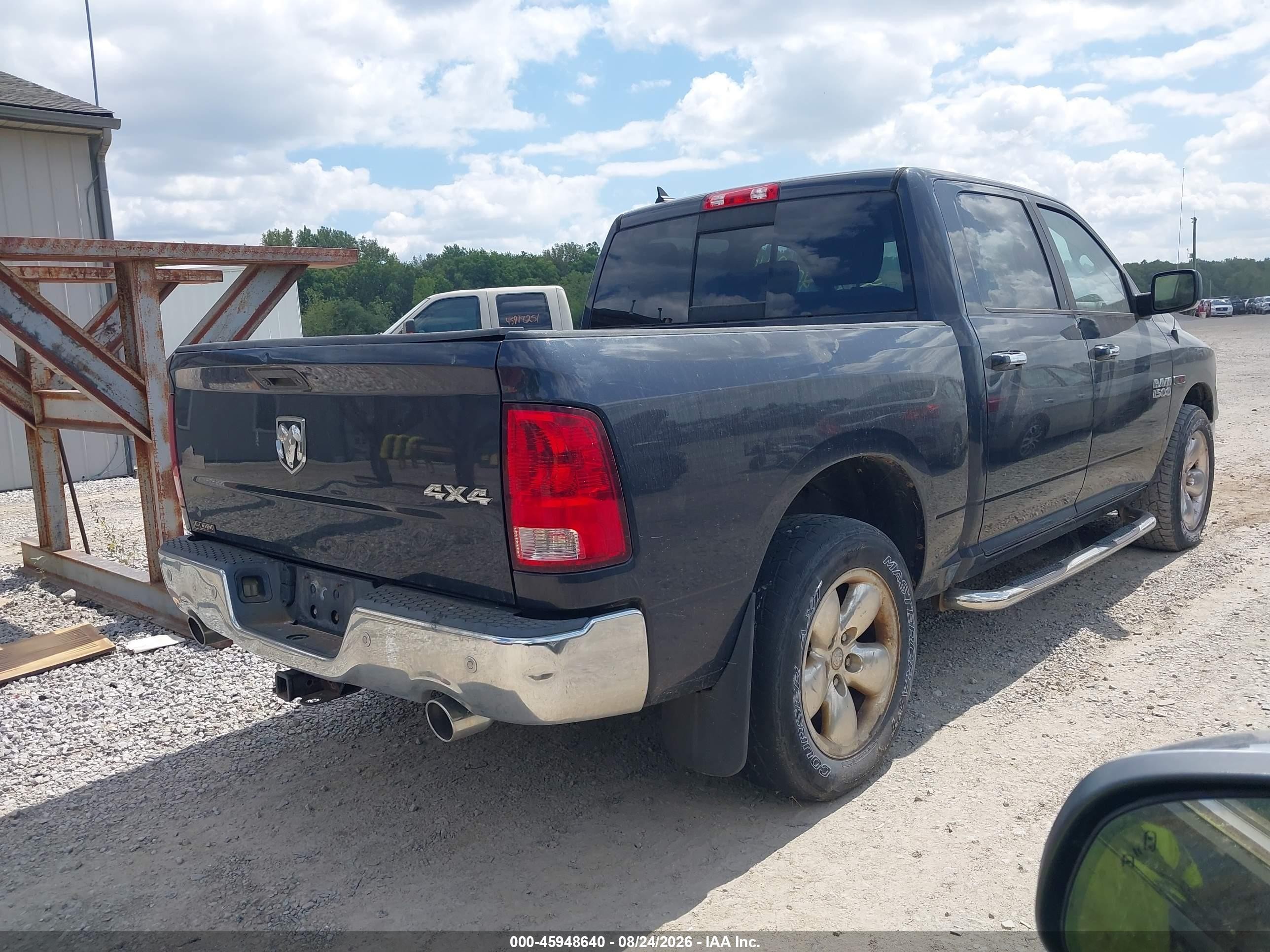 2014 Ram 1500 Big Horn Dark Blue vin: 1C6RR7LM7ES302702