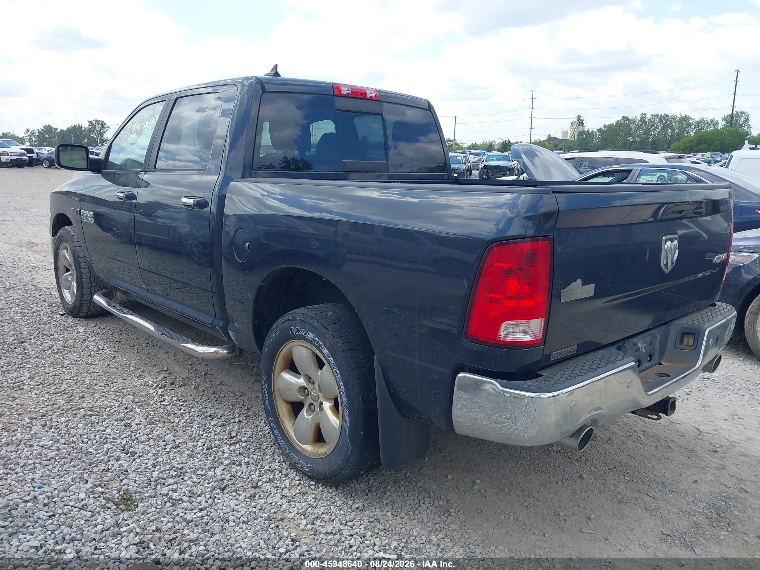 2014 Ram 1500 Big Horn Dark Blue vin: 1C6RR7LM7ES302702