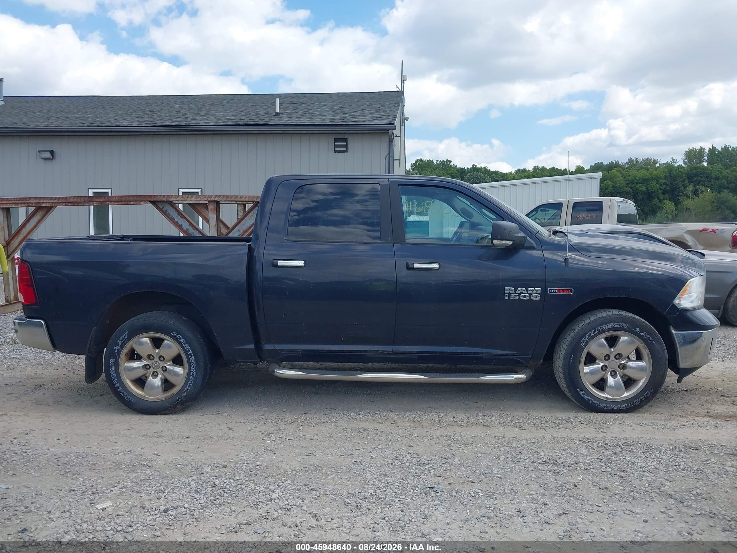 2014 Ram 1500 Big Horn Dark Blue vin: 1C6RR7LM7ES302702