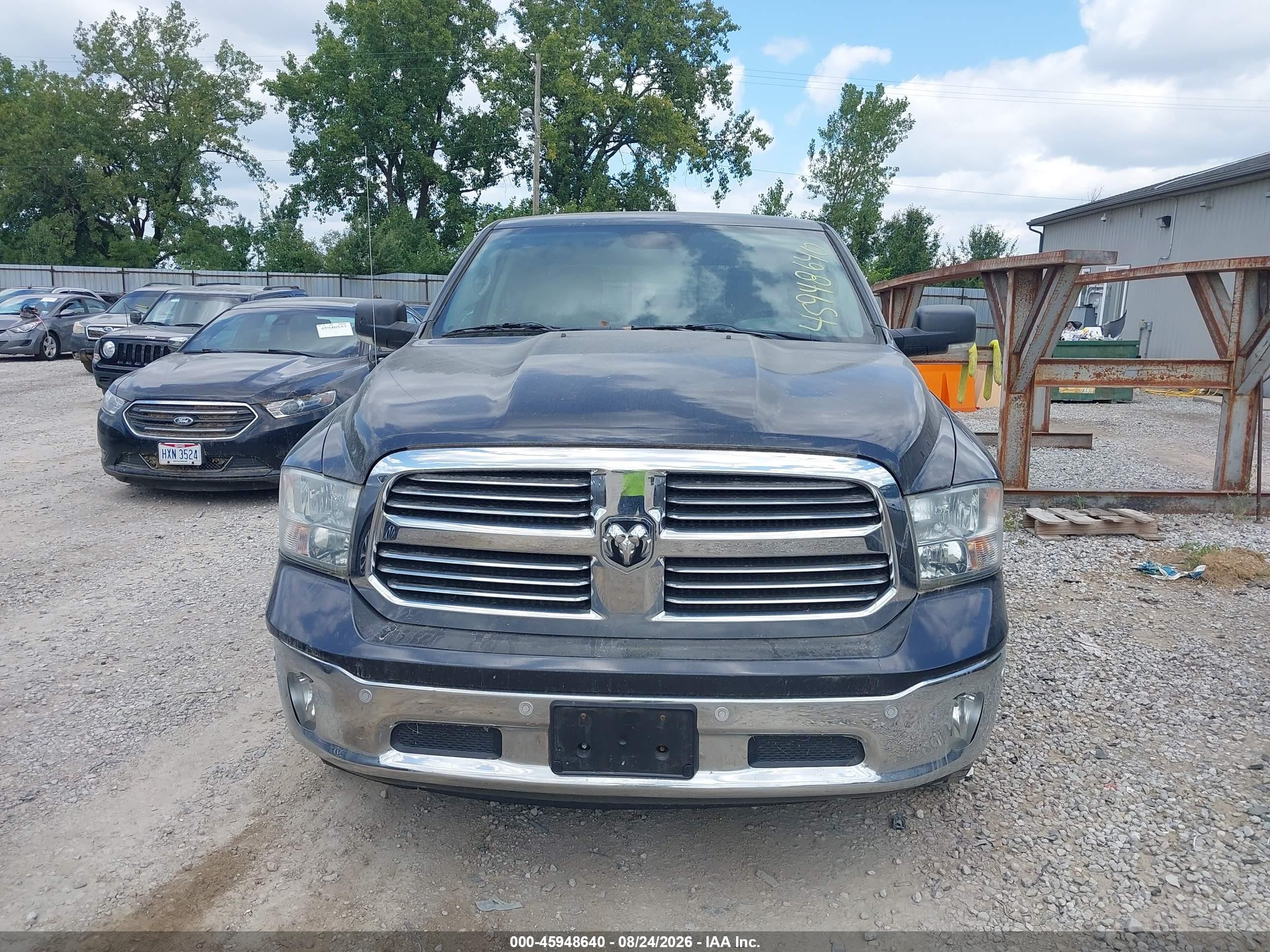 2014 Ram 1500 Big Horn Dark Blue vin: 1C6RR7LM7ES302702