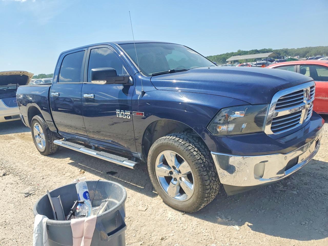 2014 Ram 1500 Slt Blue vin: 1C6RR7LM7ES402203