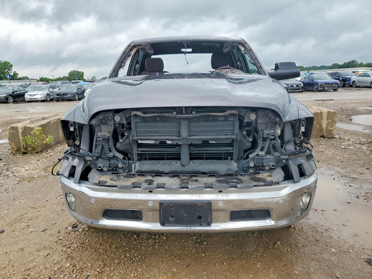 2015 Ram 1500 Slt Gray vin: 1C6RR7LM7FS533715