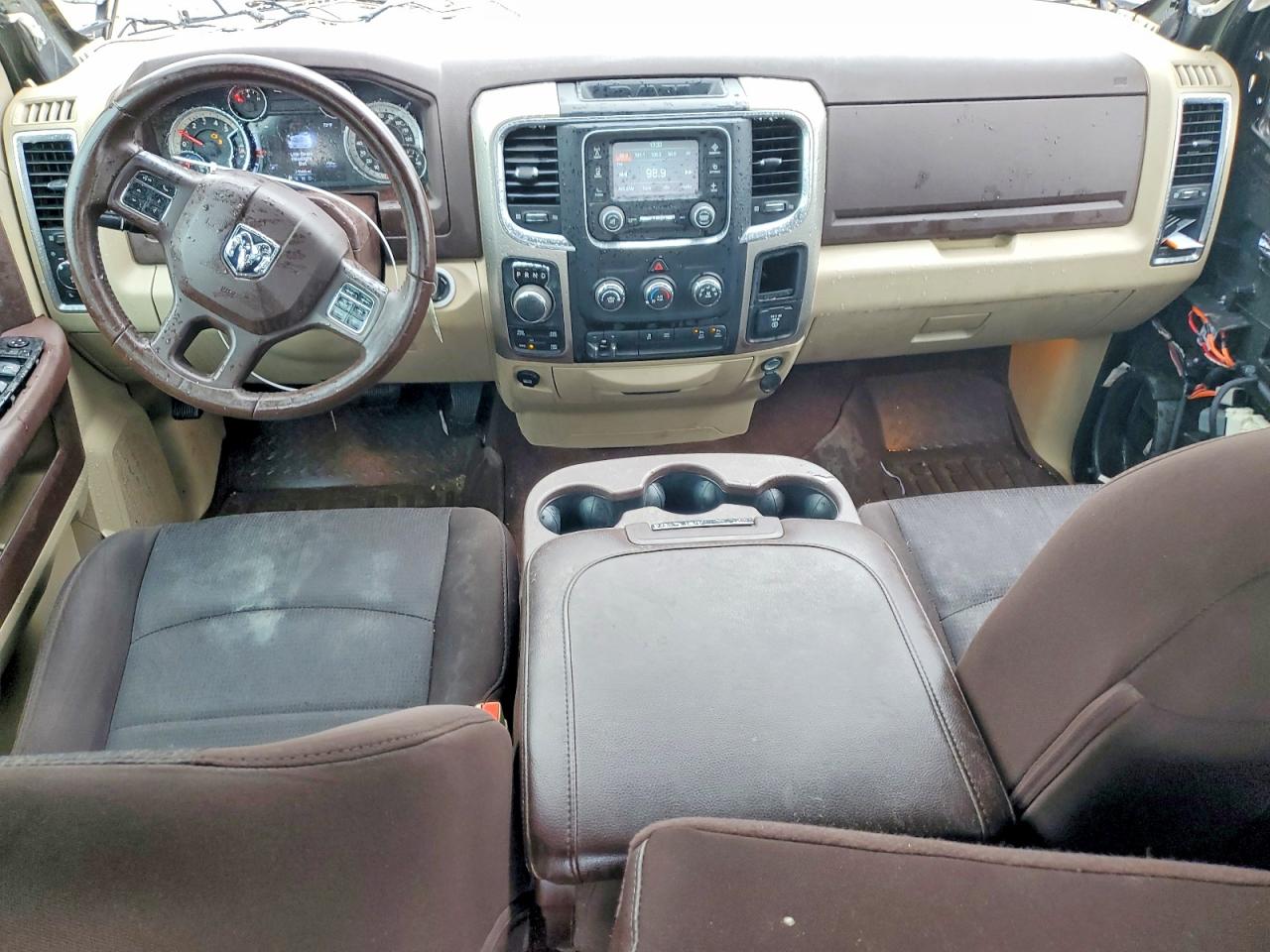 2015 Ram 1500 Slt Gray vin: 1C6RR7LM7FS533715