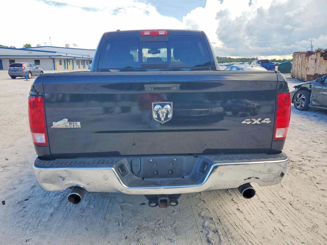 2015 Ram 1500 Slt Черный vin: 1C6RR7LM7FS637847