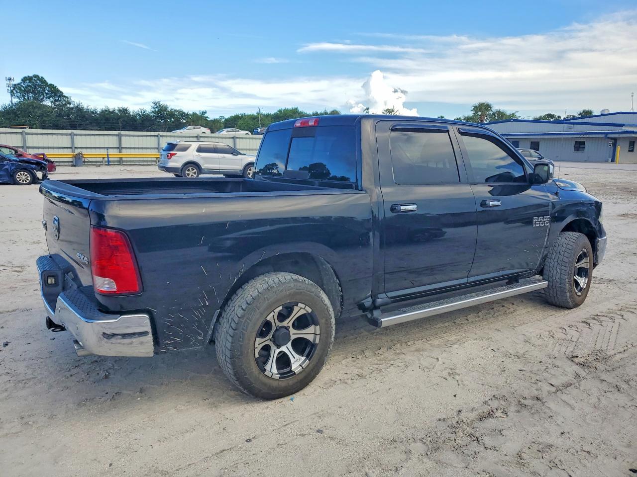 2015 Ram 1500 Slt Черный vin: 1C6RR7LM7FS637847