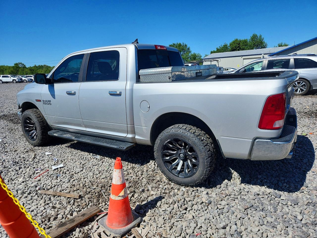 2016 Ram 1500 Slt Silver vin: 1C6RR7LM7GS337694