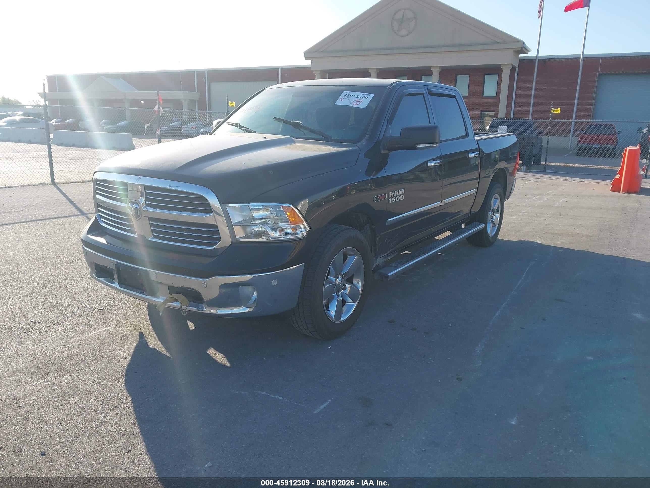 2015 Ram 1500 Lone Star Black vin: 1C6RR7LM8FS572135