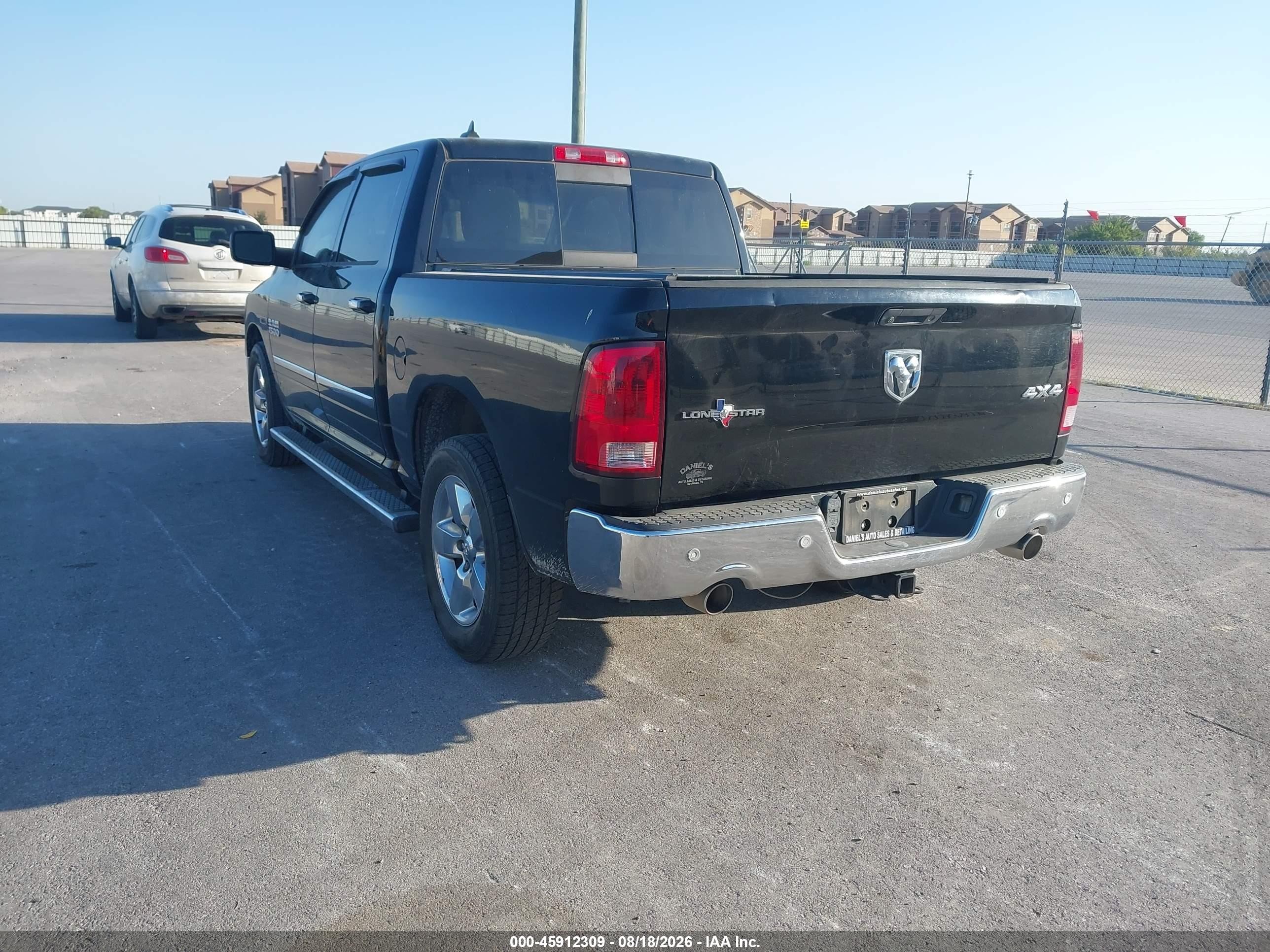 2015 Ram 1500 Lone Star Black vin: 1C6RR7LM8FS572135