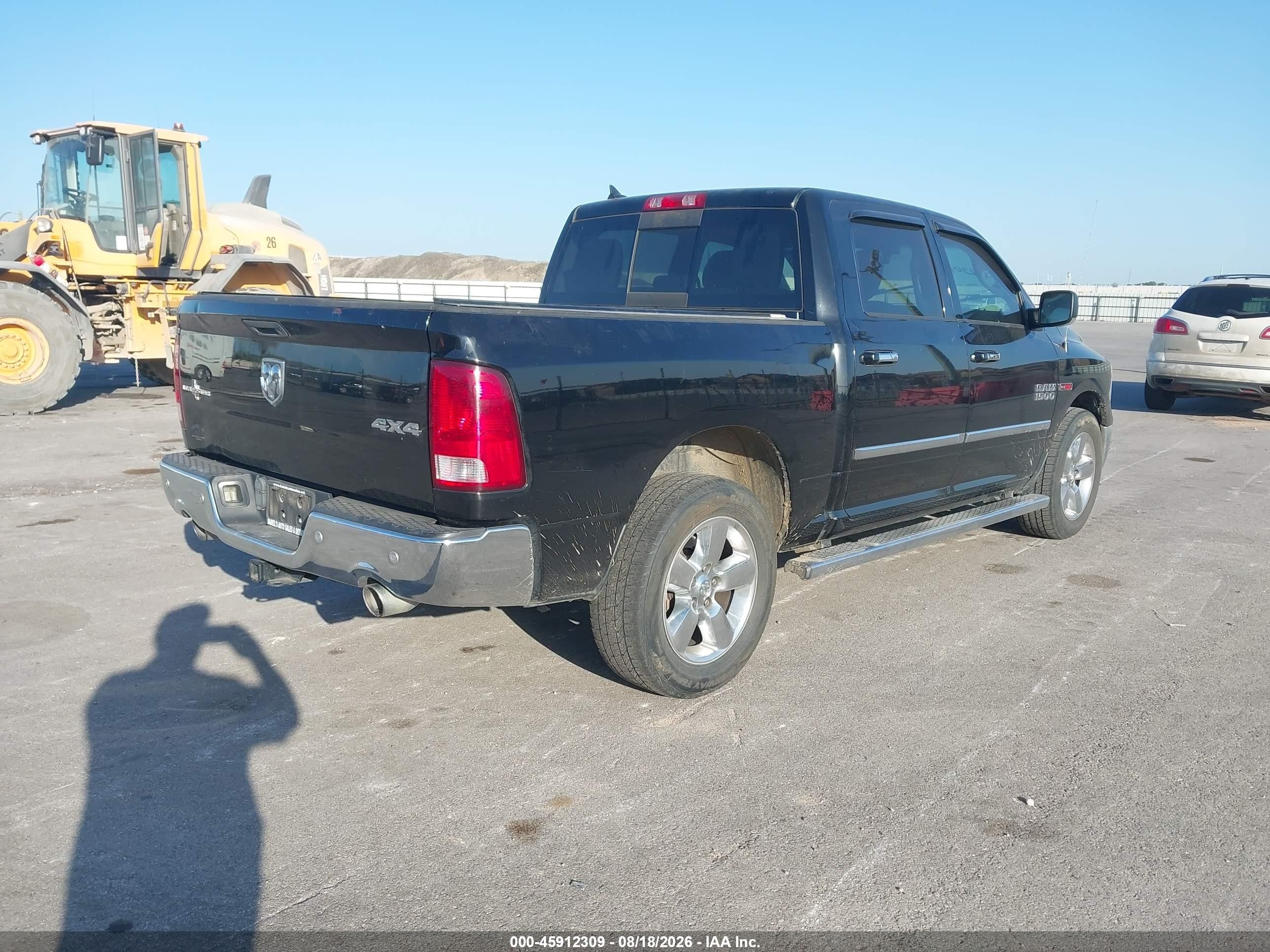 2015 Ram 1500 Lone Star Black vin: 1C6RR7LM8FS572135