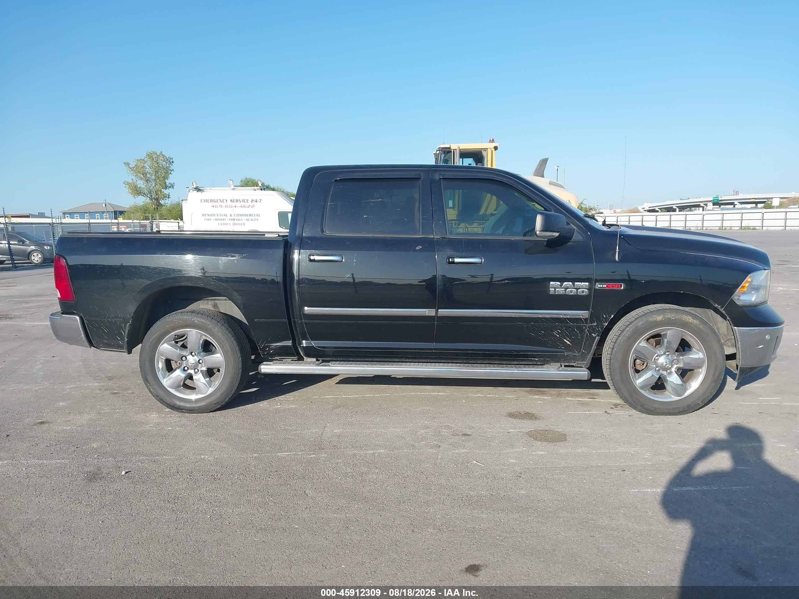 2015 Ram 1500 Lone Star Black vin: 1C6RR7LM8FS572135