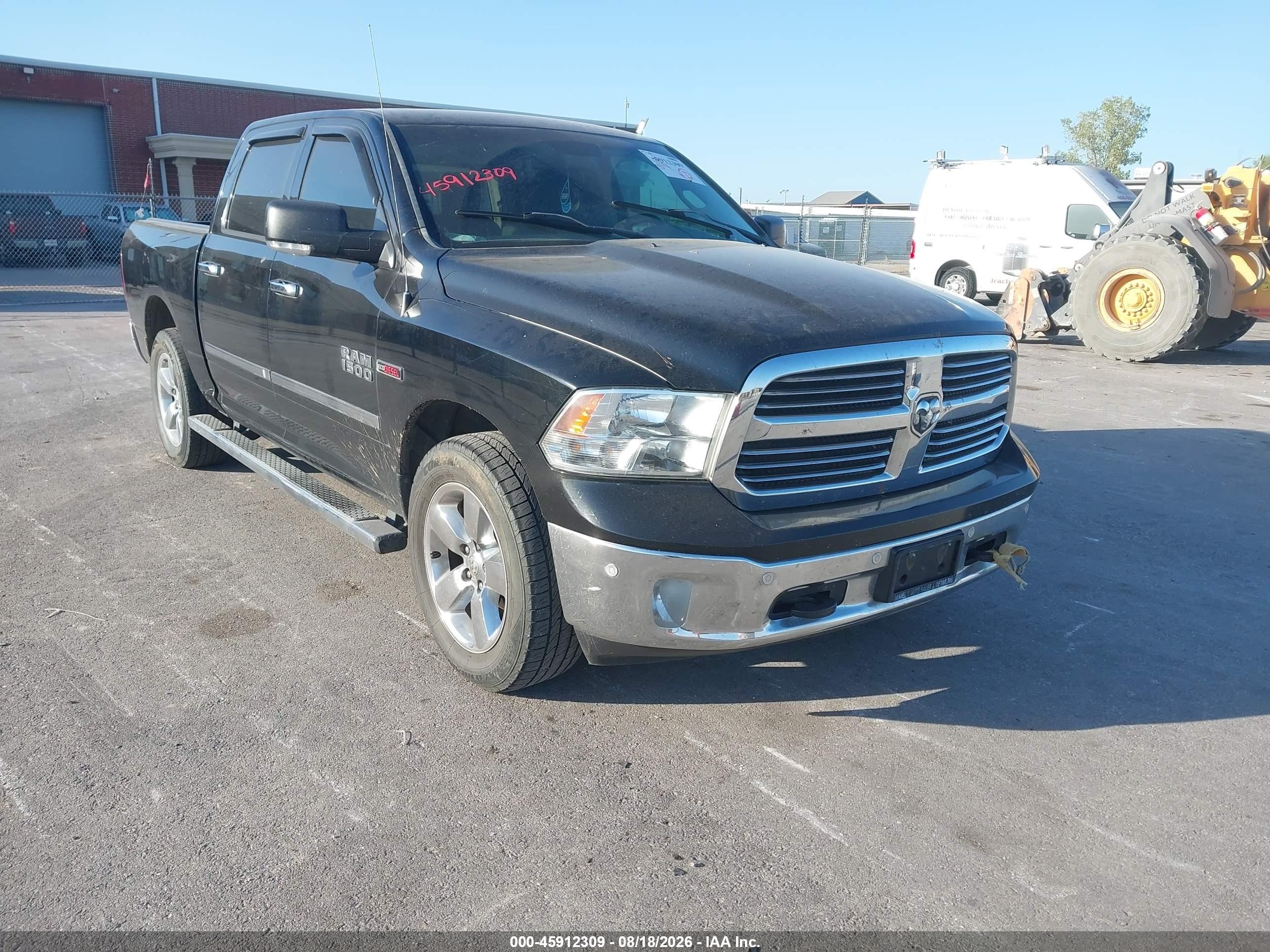 2015 Ram 1500 Lone Star Black vin: 1C6RR7LM8FS572135