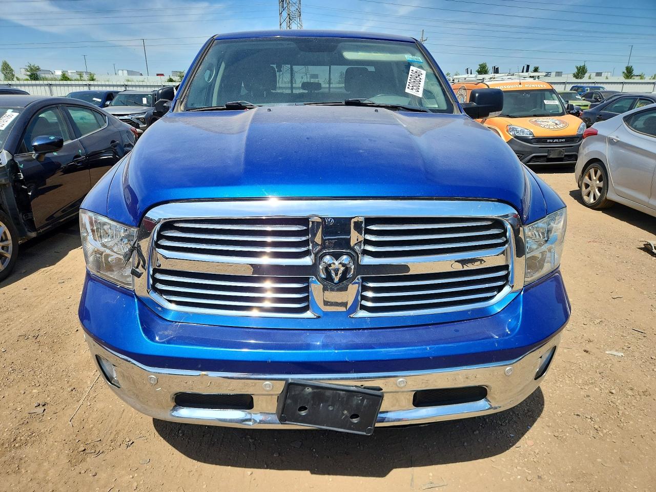 2017 Ram 1500 Slt Blue vin: 1C6RR7LM8HS881347