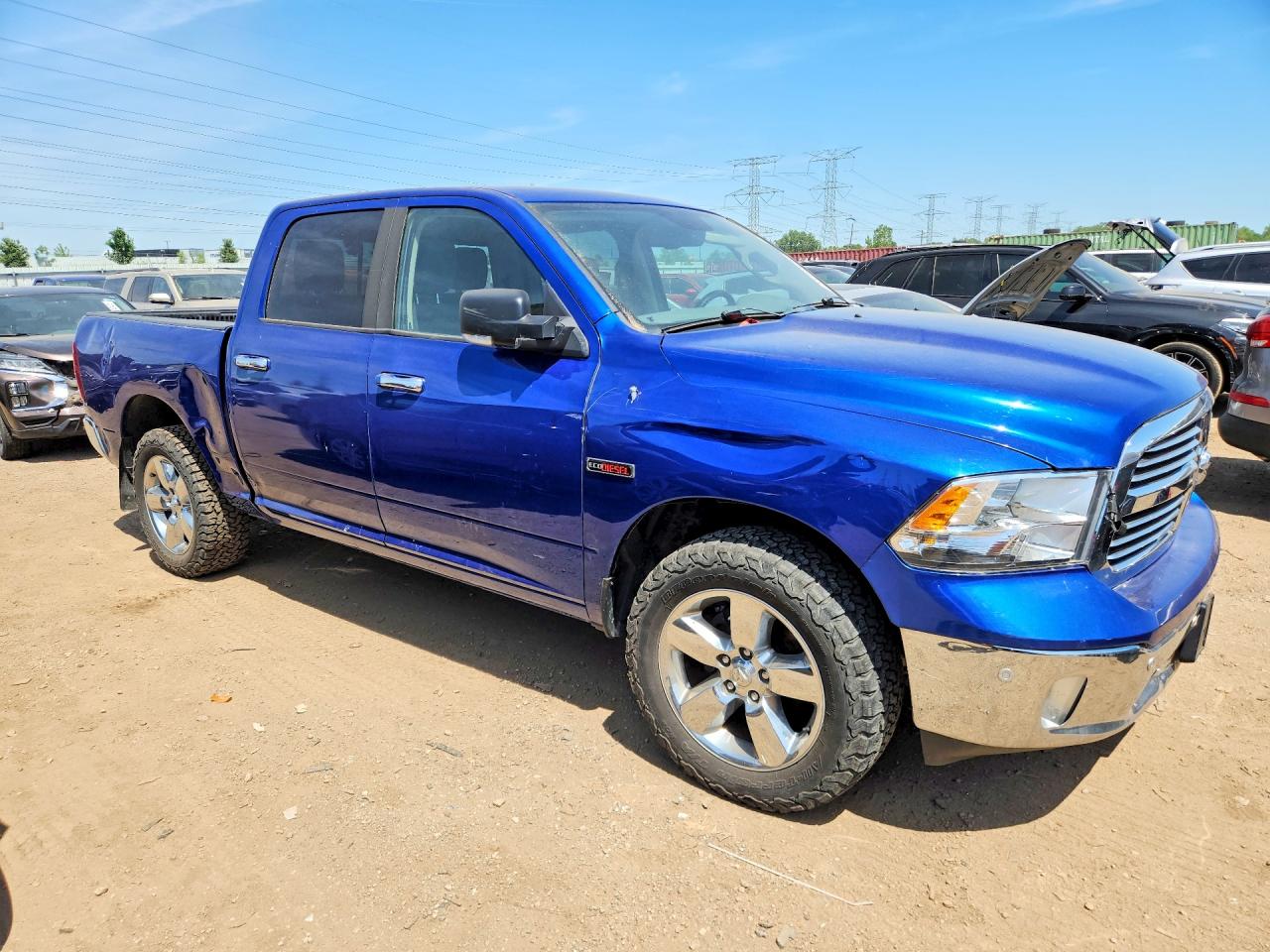 2017 Ram 1500 Slt Blue vin: 1C6RR7LM8HS881347