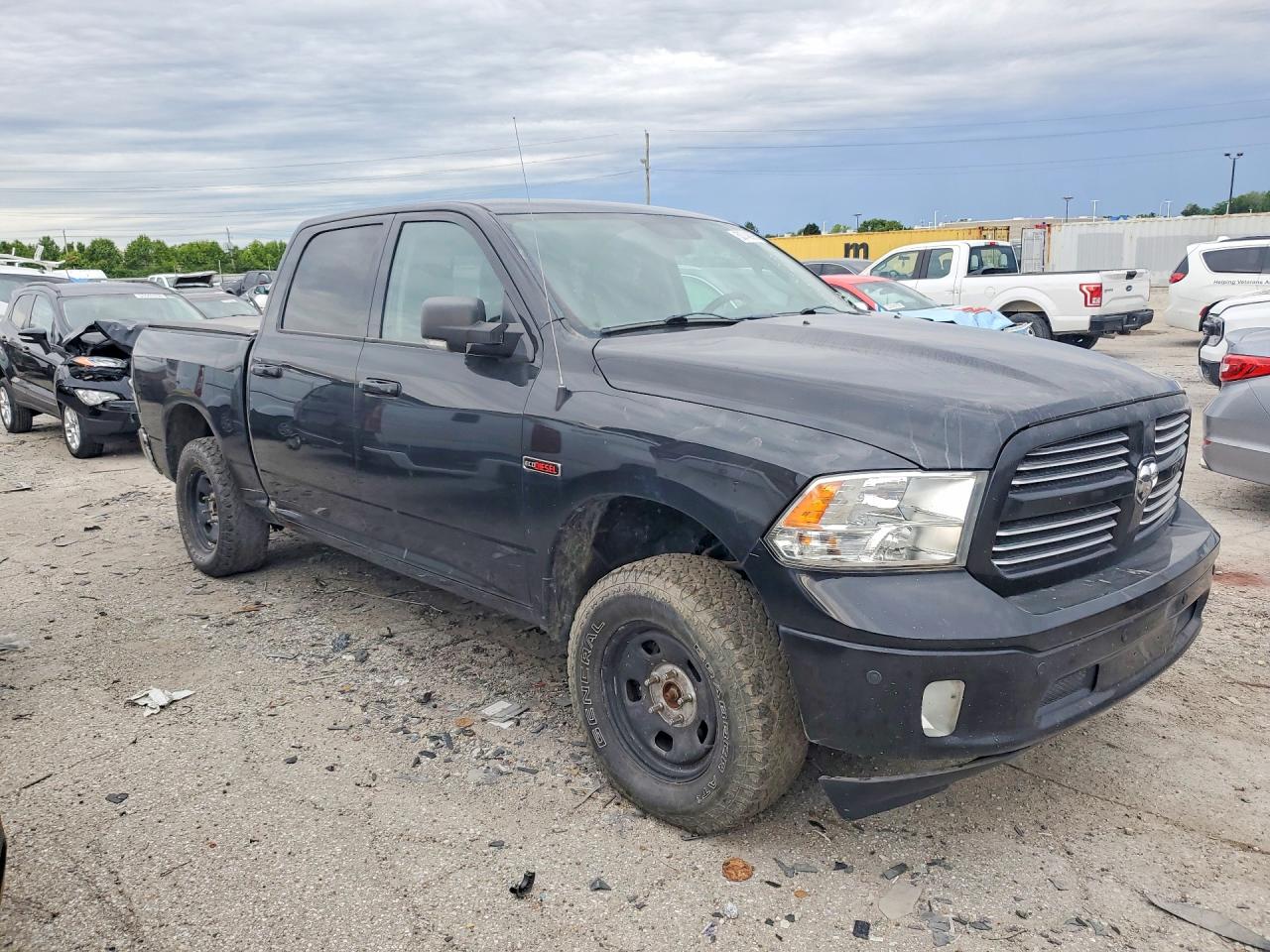 2016 Ram 1500 Slt Черный vin: 1C6RR7LM9GS123256