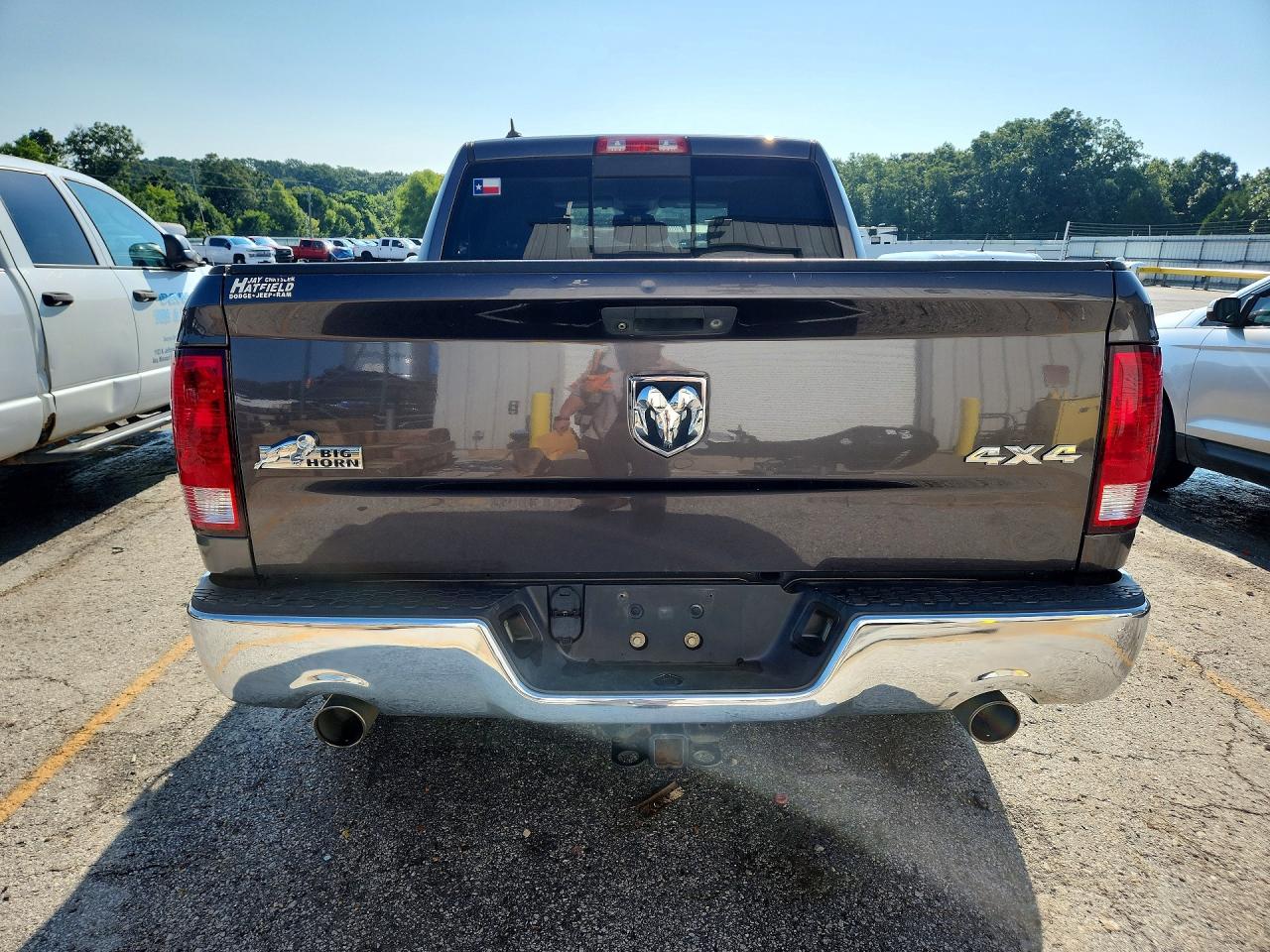 2015 Ram 1500 Slt Серый vin: 1C6RR7LMXFS562819