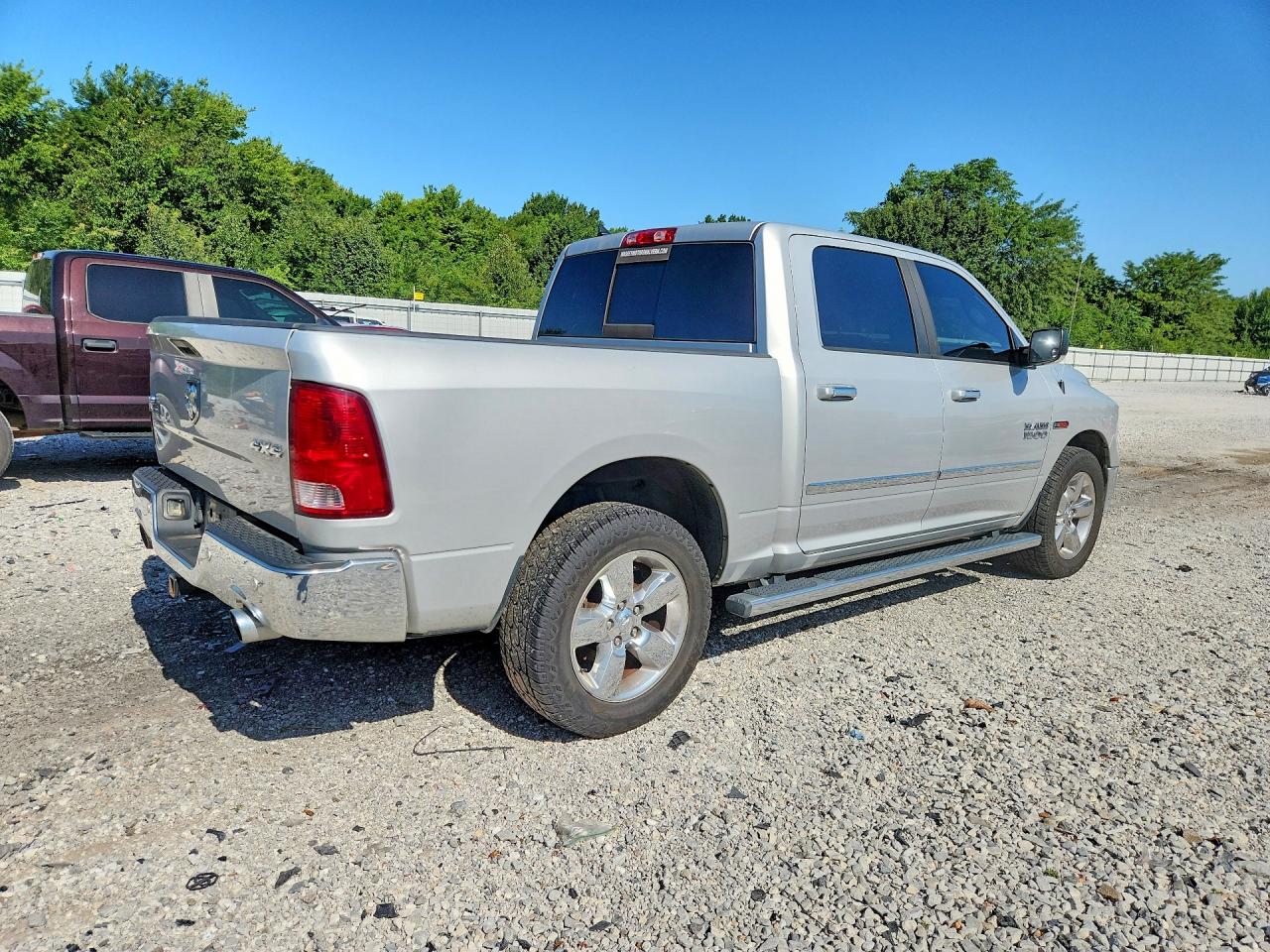 2015 Ram 1500 Slt Silver vin: 1C6RR7LMXFS707454