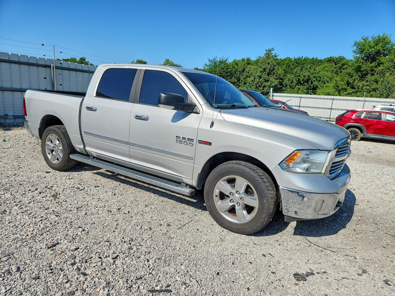 2015 Ram 1500 Slt Silver vin: 1C6RR7LMXFS707454