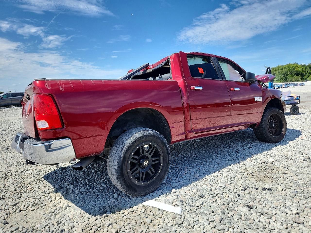 2013 Ram 1500 Slt Red vin: 1C6RR7LT0DS671620