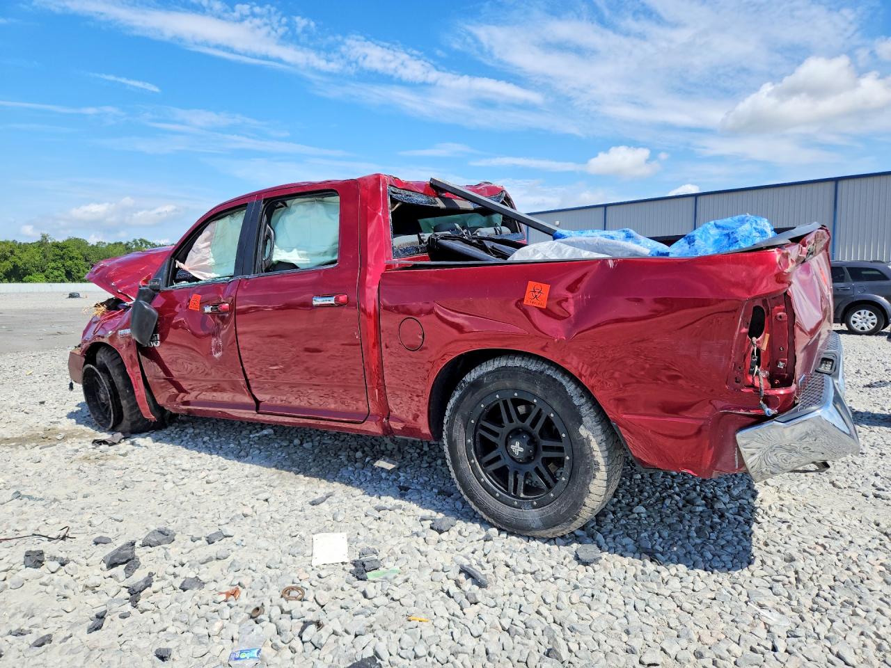 2013 Ram 1500 Slt Red vin: 1C6RR7LT0DS671620