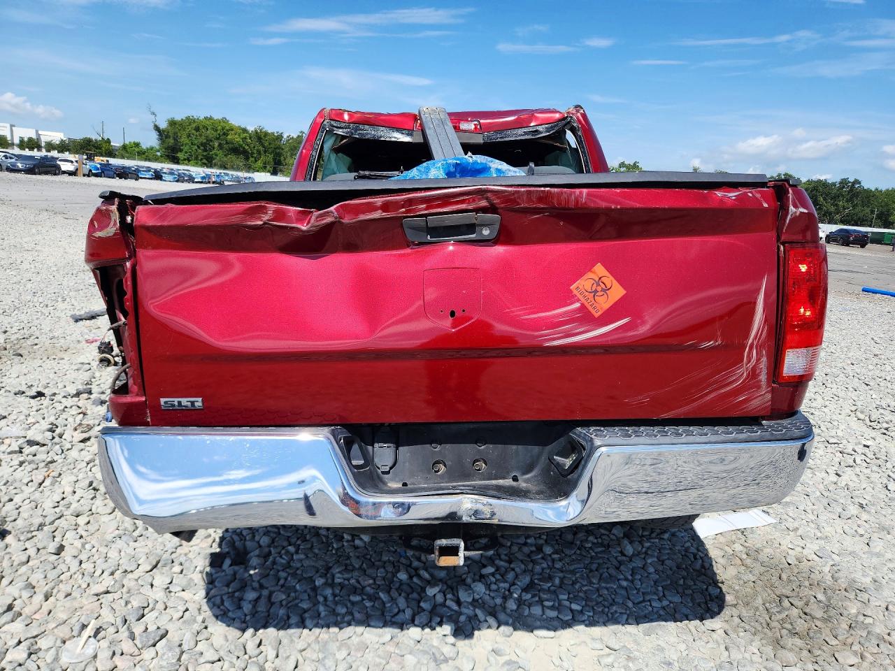 2013 Ram 1500 Slt Red vin: 1C6RR7LT0DS671620