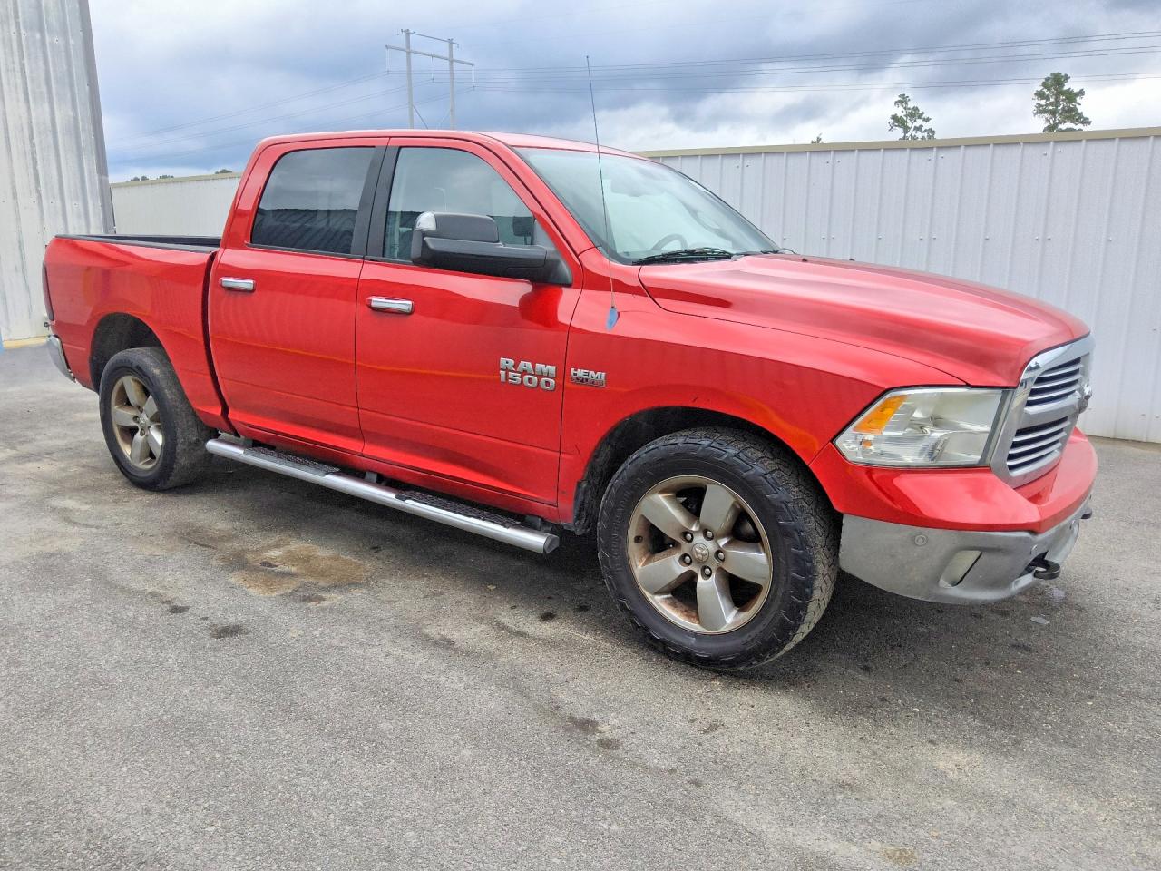 2014 Ram 1500 Slt Red vin: 1C6RR7LT0ES126535