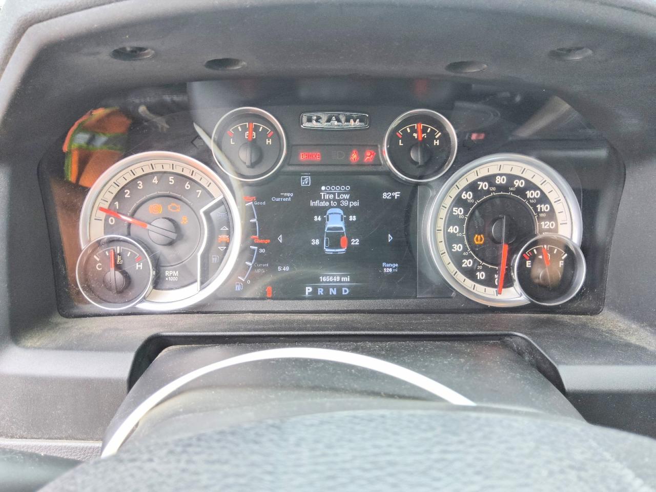 2014 Ram 1500 Slt Red vin: 1C6RR7LT0ES126535