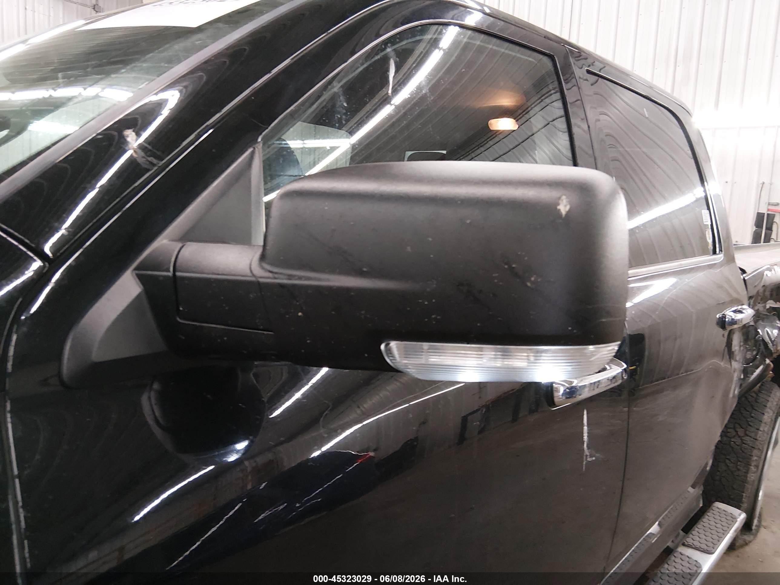2014 Ram 1500 Big Horn Black vin: 1C6RR7LT0ES182913