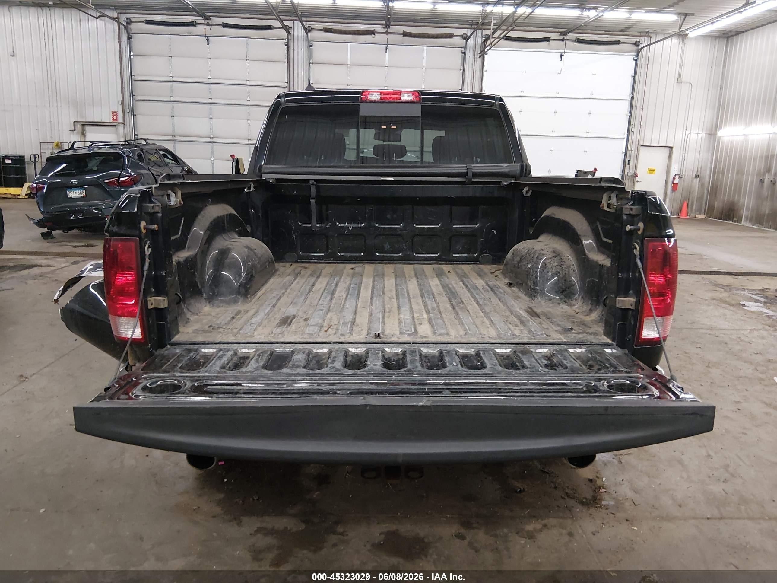 2014 Ram 1500 Big Horn Black vin: 1C6RR7LT0ES182913