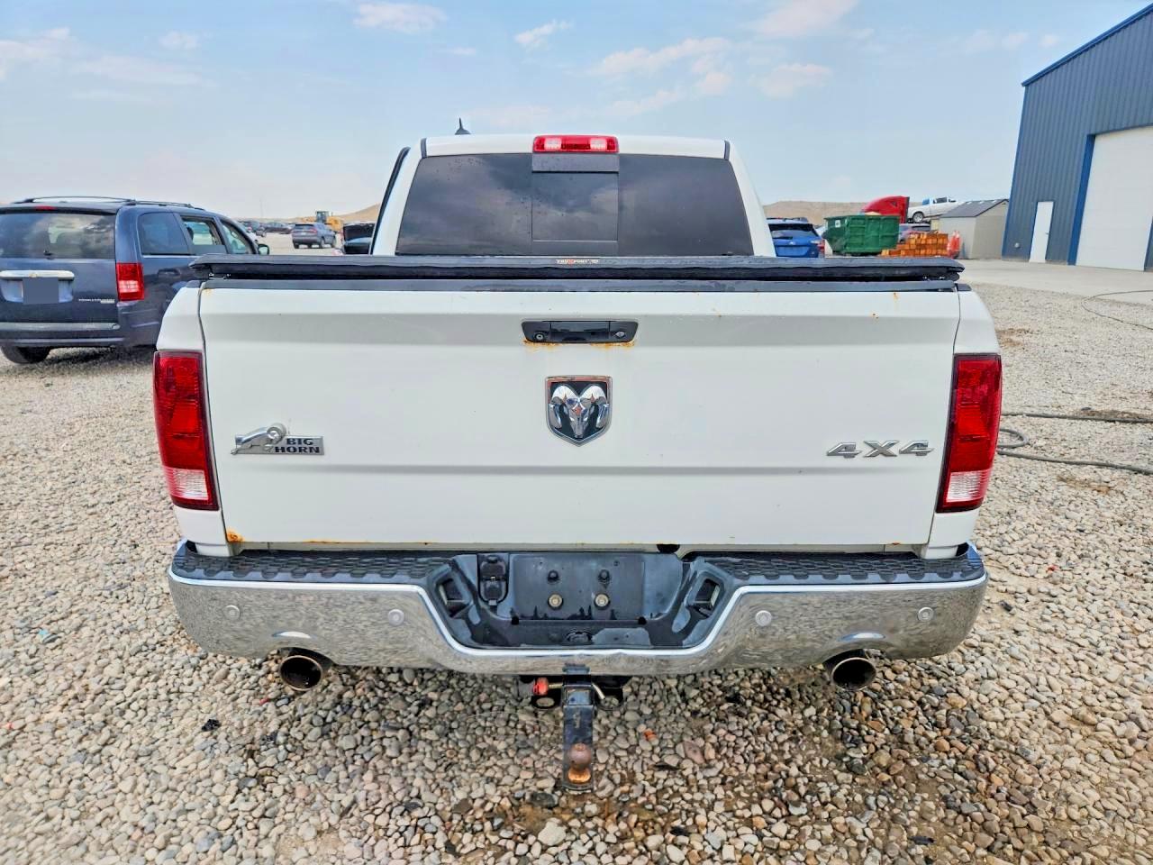 2014 Ram 1500 Slt White vin: 1C6RR7LT0ES200505
