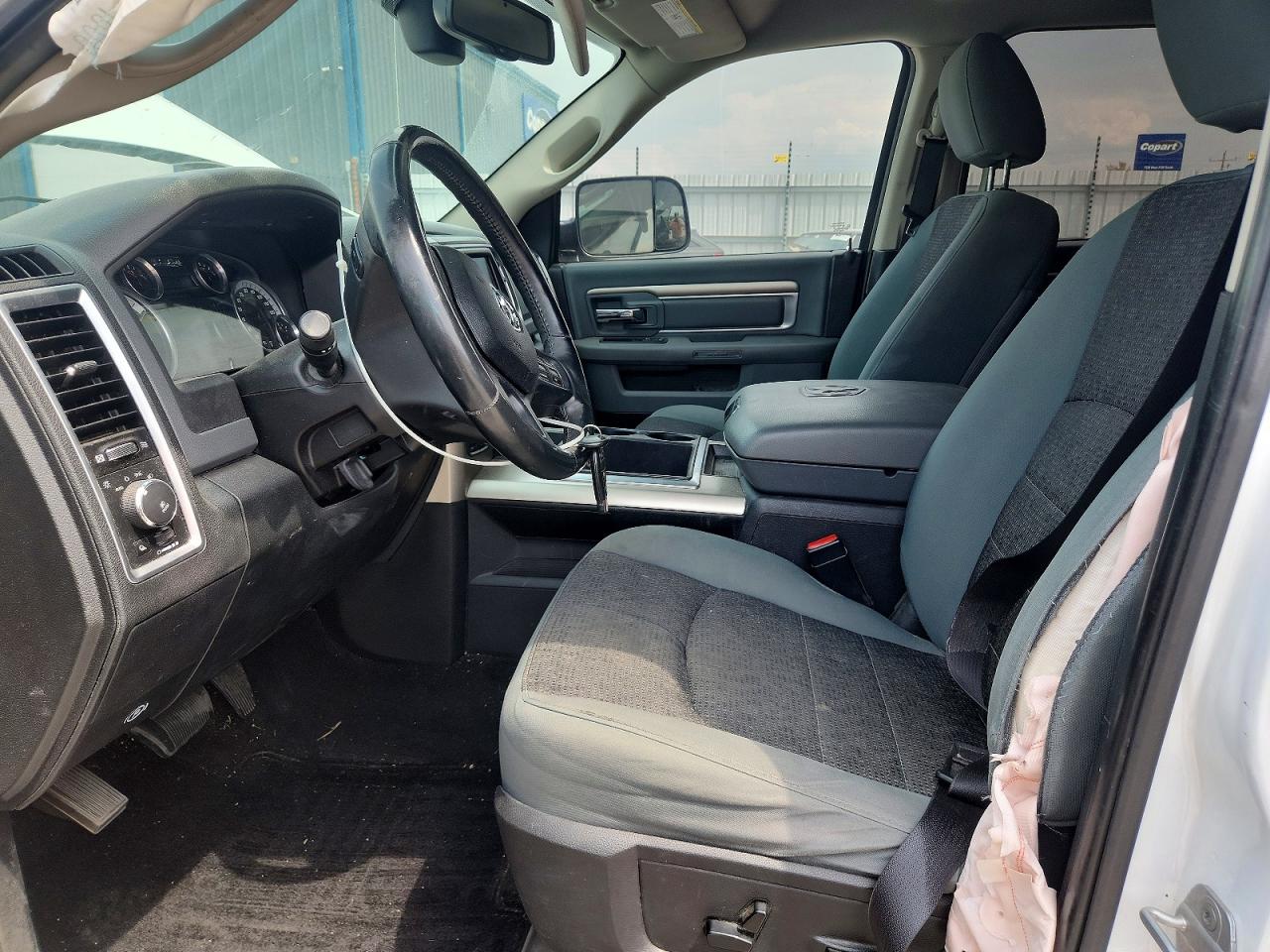 2014 Ram 1500 Slt White vin: 1C6RR7LT0ES200505