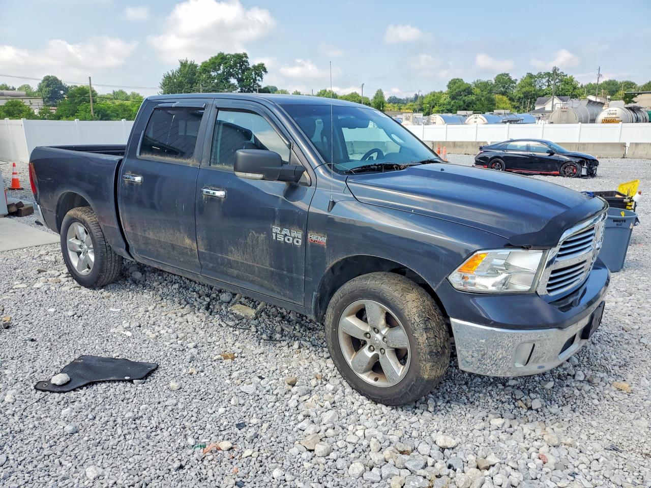 2014 Ram 1500 Slt Blue vin: 1C6RR7LT0ES213528