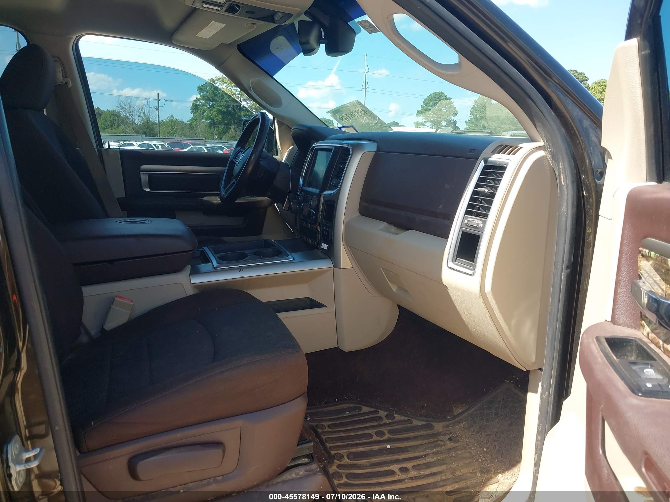 2014 Ram 1500 Outdoorsman Dark Brown vin: 1C6RR7LT0ES291727