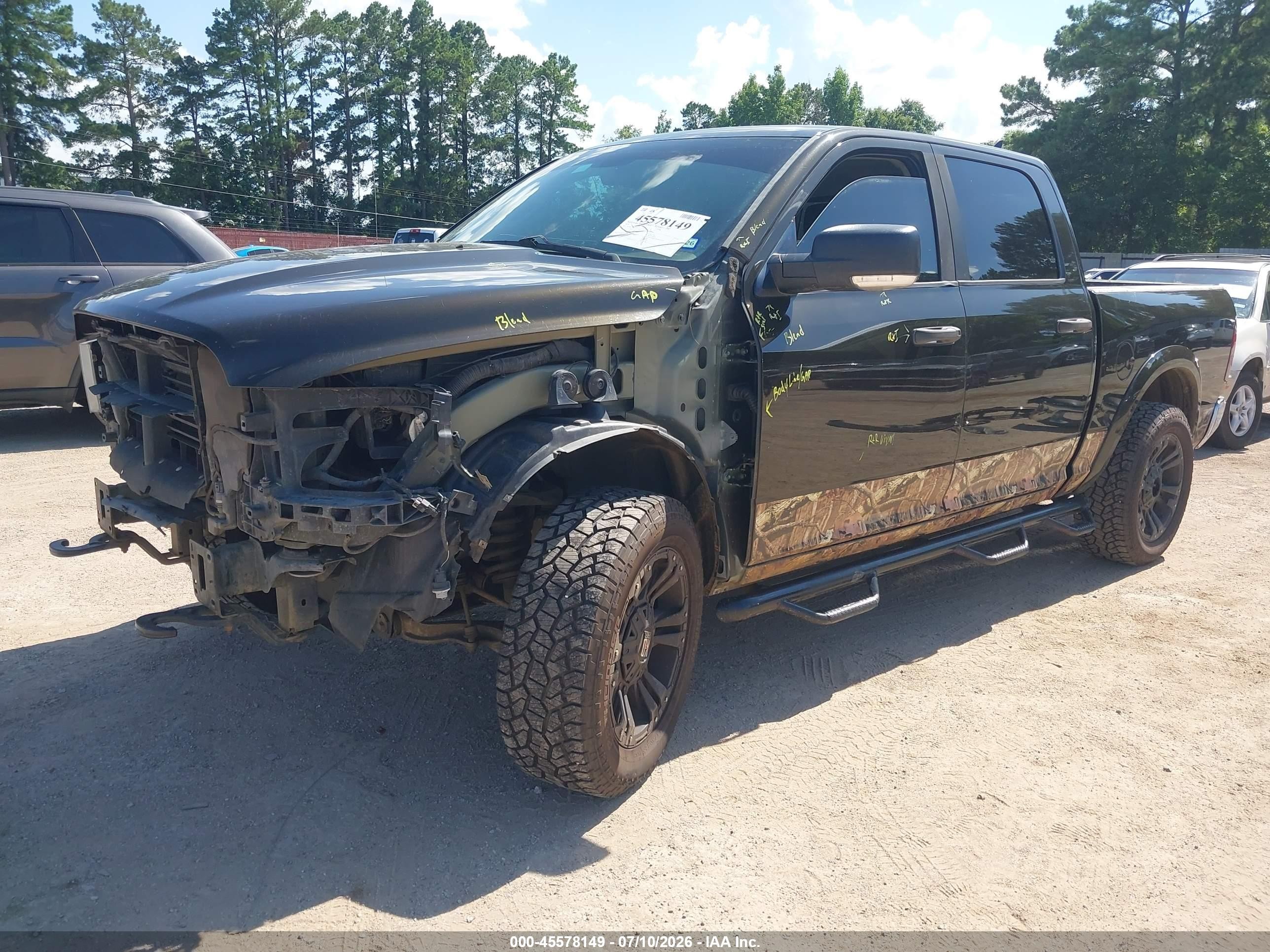 2014 Ram 1500 Outdoorsman Dark Brown vin: 1C6RR7LT0ES291727
