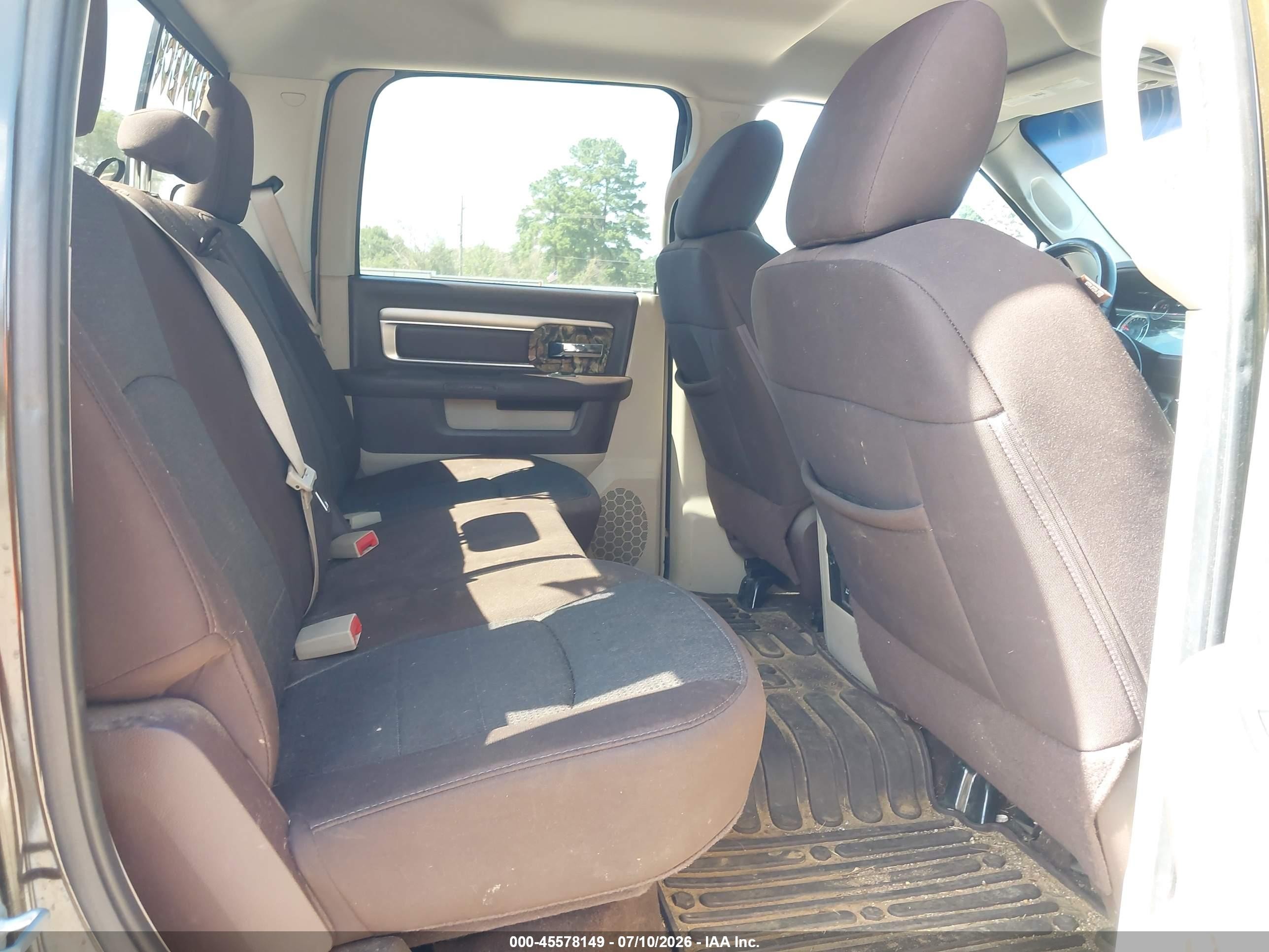 2014 Ram 1500 Outdoorsman Dark Brown vin: 1C6RR7LT0ES291727
